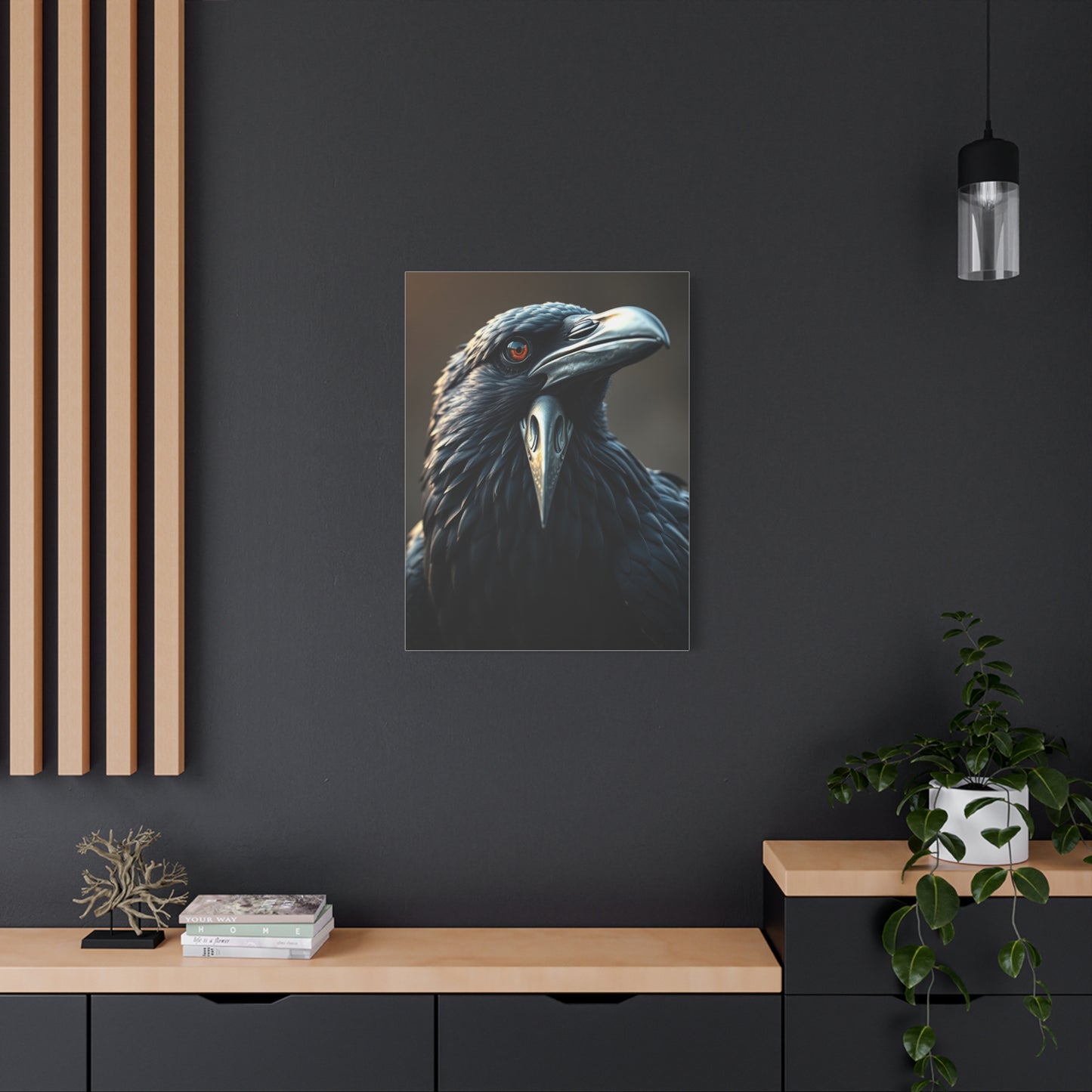 Supreme Crow Art Collection Wall Art & Canvas Print