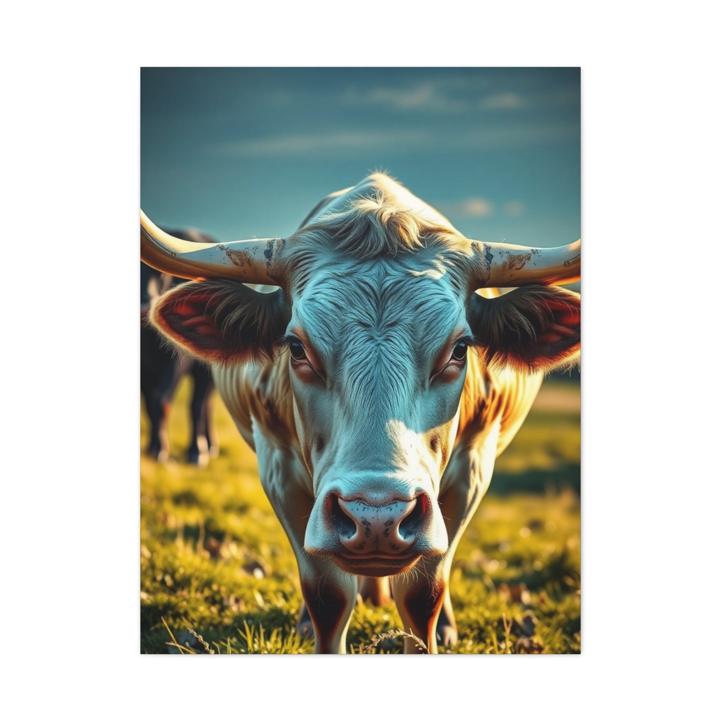 Aurochs Reverie Art Canvas Wall Art & Canvas Print