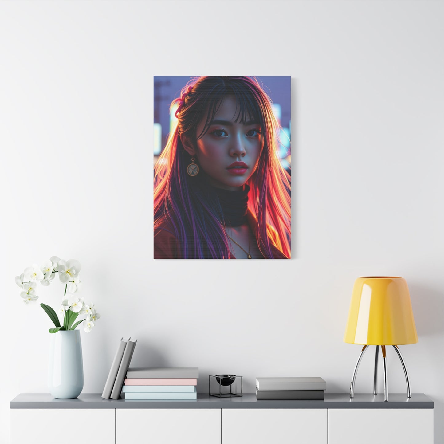 Warakami Vaporwave Art Refined Canvas Wall Art & Canvas Print