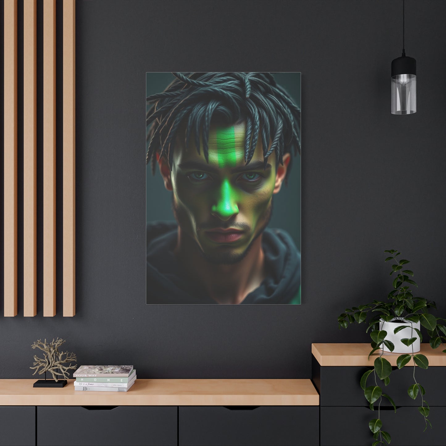 Chartreuse Majesty Artwork Wall Art & Canvas Print