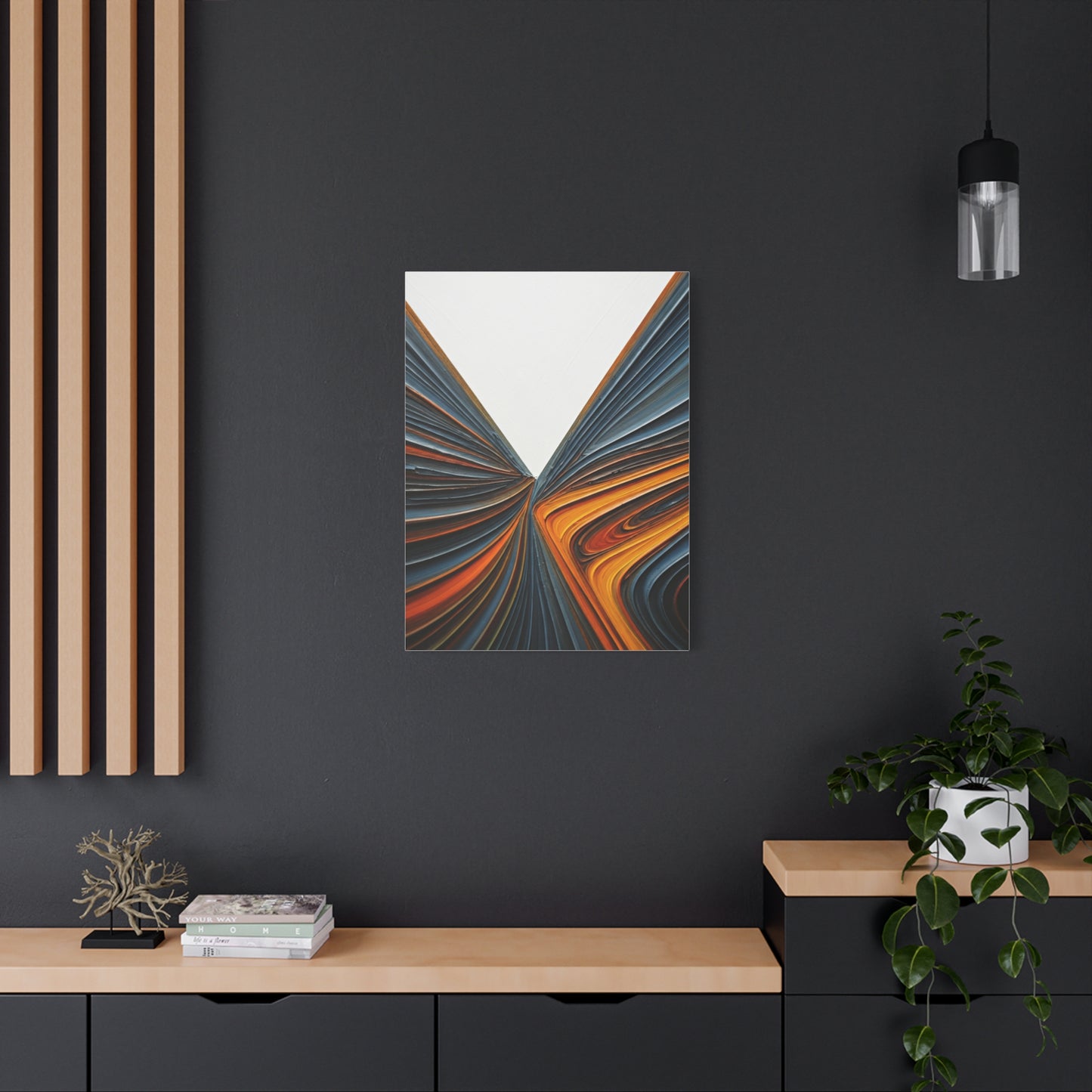 Converging Pathways Abstract Wall Art & Canvas Prints