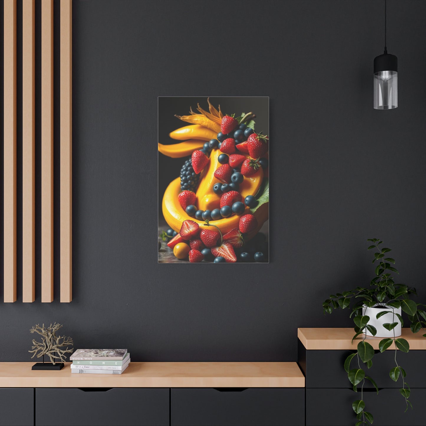 Vibrant Savoir-Fruit Canvas wall art & canvas print