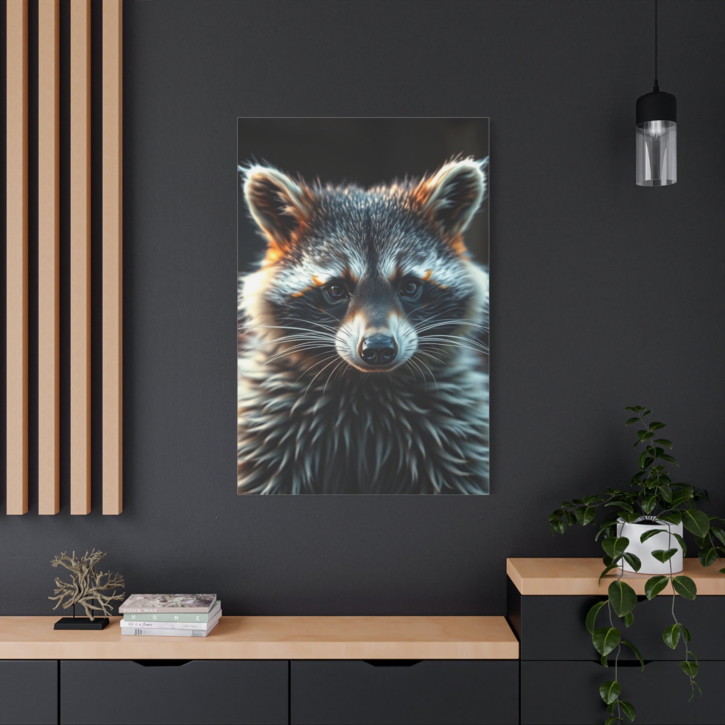 Raccoon Art Supreme Gallery Wall Art & Canvas Print