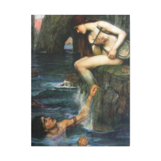 John William The Siren Wall Art & Canvas Prints
