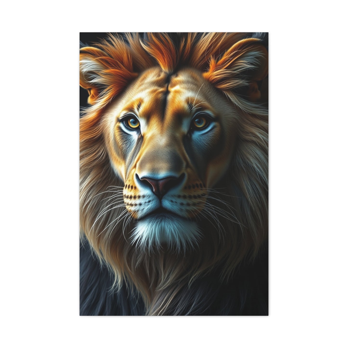 Crowned Monarch Canvas Wall Art & Canvas Print