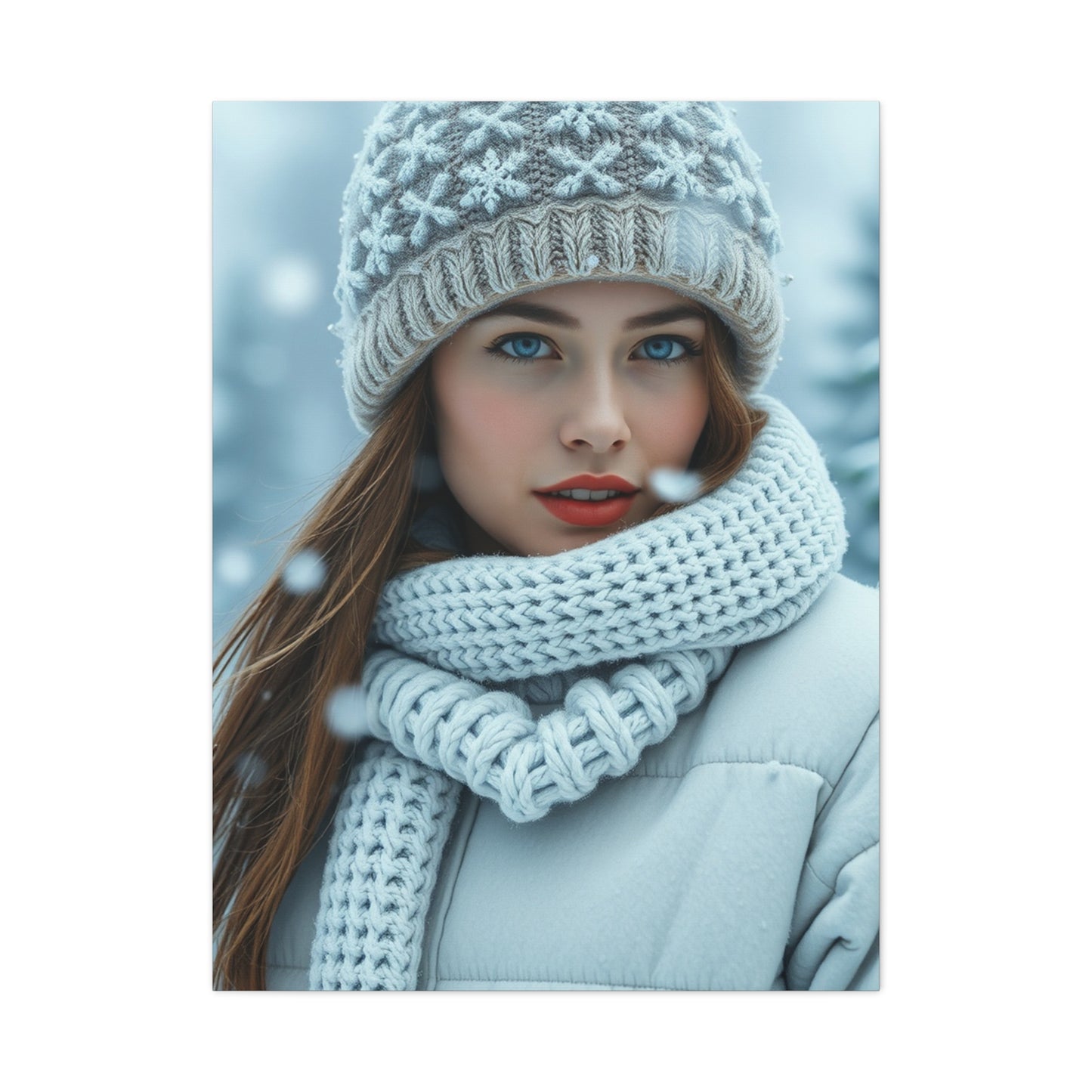 Icy Tranquility Wall Art Wall Art & Canvas Print