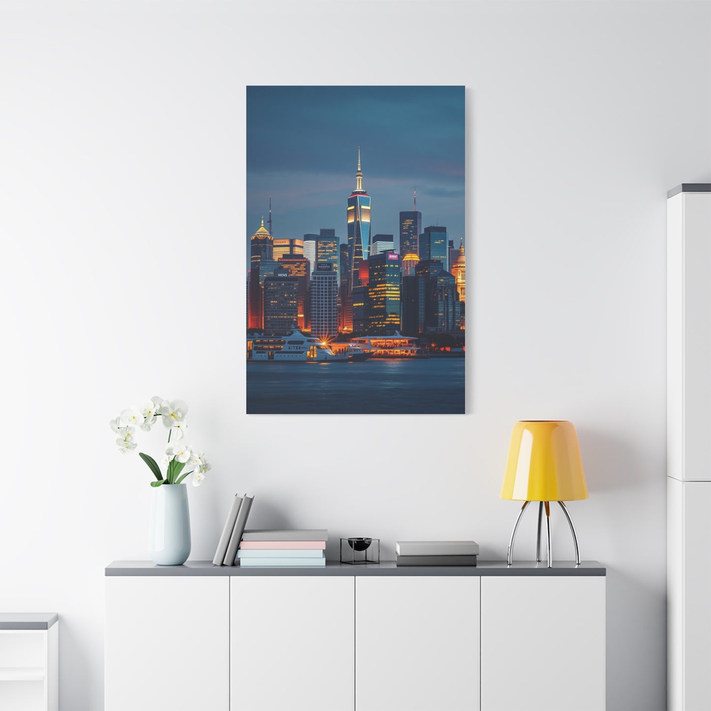 Supreme City Skylines Art Collection Wall Art & Canvas Print