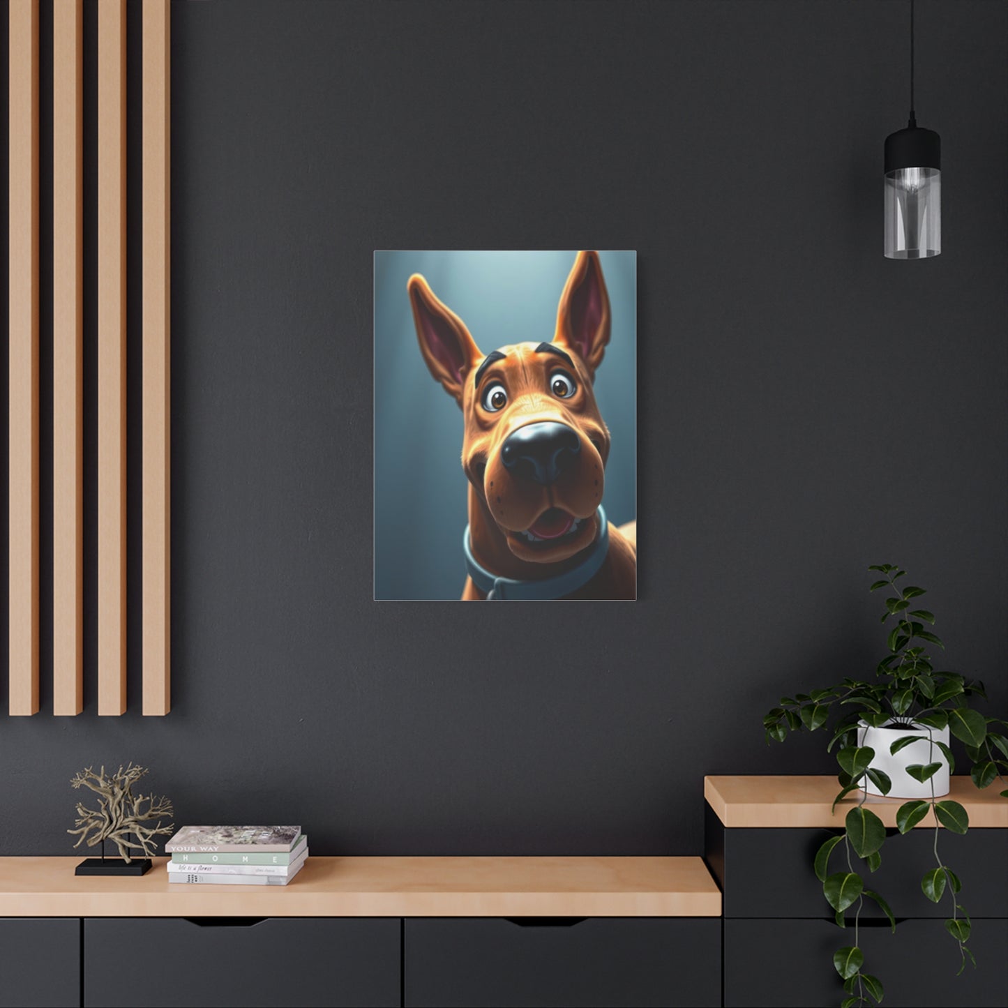 Vision Scooby-Doo (TV Series) Characters Art Art Wall Art & Canvas Print