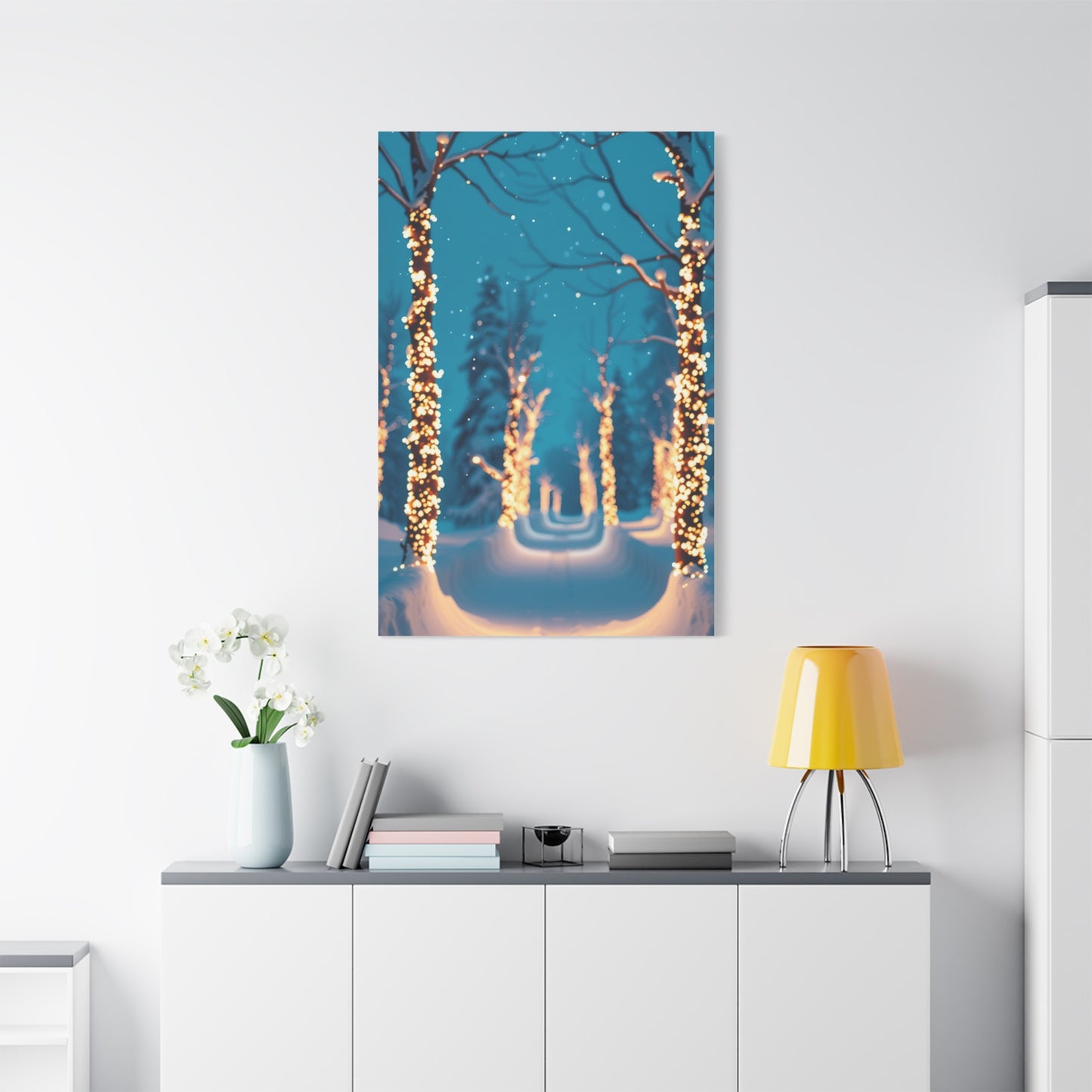 Snowbound Reverie Canvas Wall Art & Canvas Print