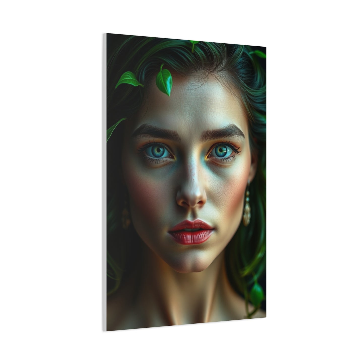 Lush Tranquility Art Panel Wall Art & Canvas Print