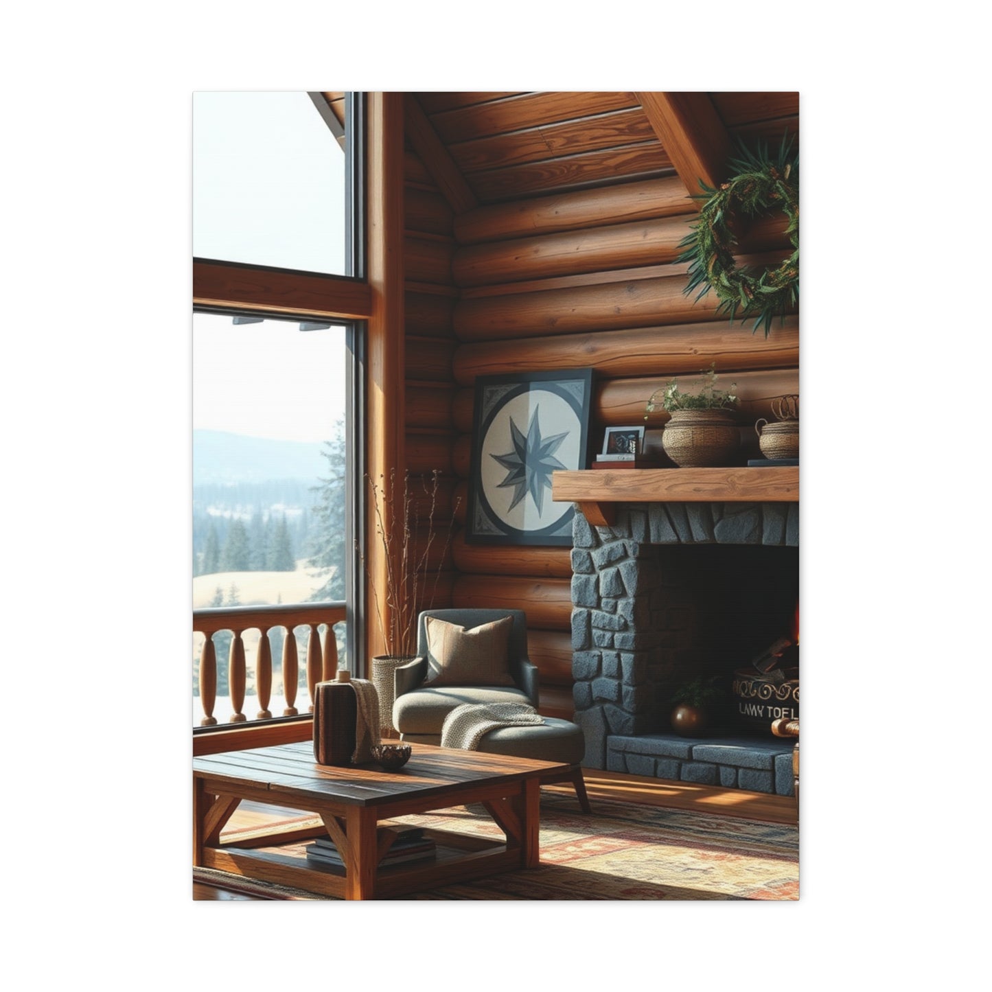 Collection Cabin & Lodge Decor Art Art Wall Art & Canvas Print