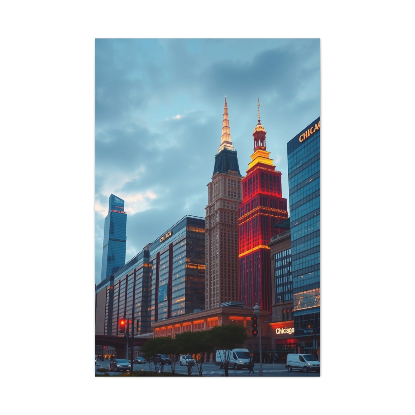 Chicago Art Supreme Gallery Wall Art & Canvas Print