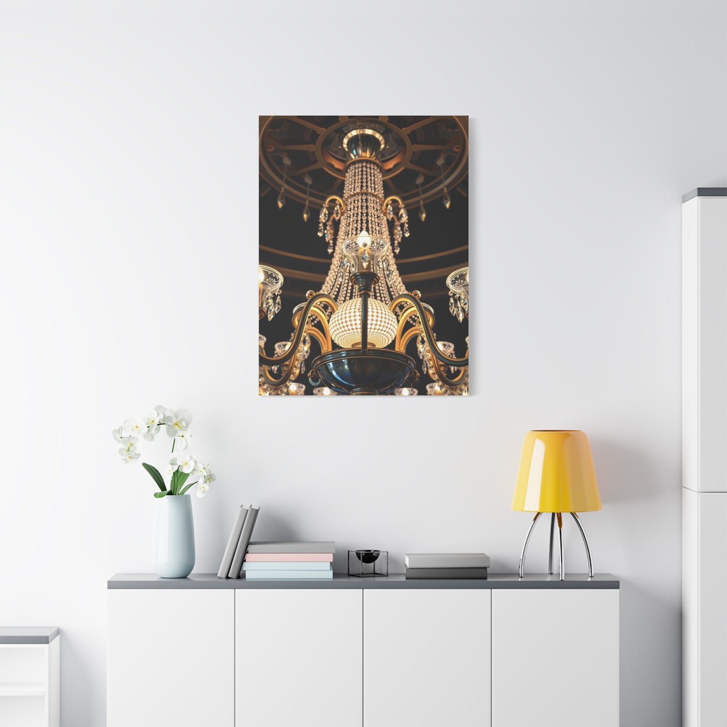 Supreme Chandelier Art Collection Wall Art & Canvas Print