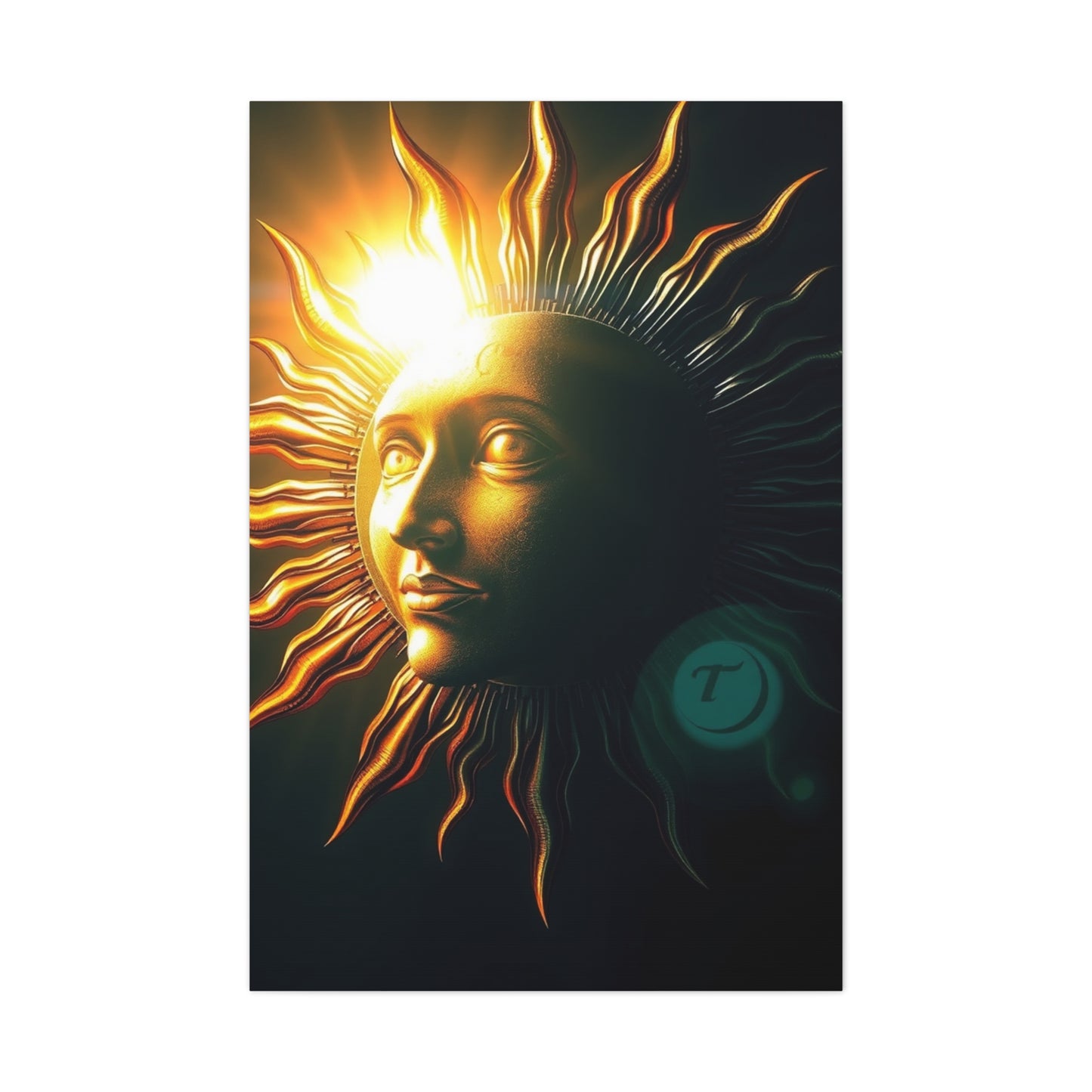 Lunar Solstice Masterpiece wall art & canvas print