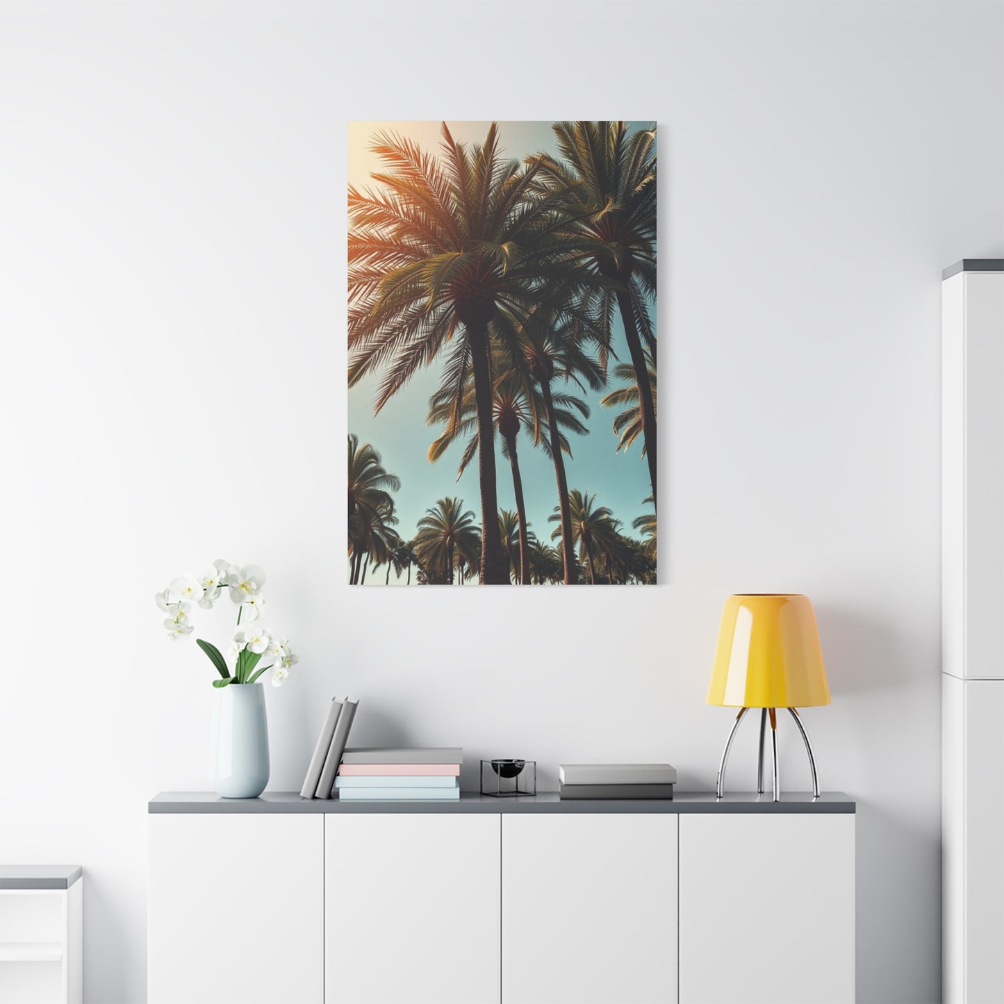 Elegant Fronds Panorama Wall Art & Canvas Print