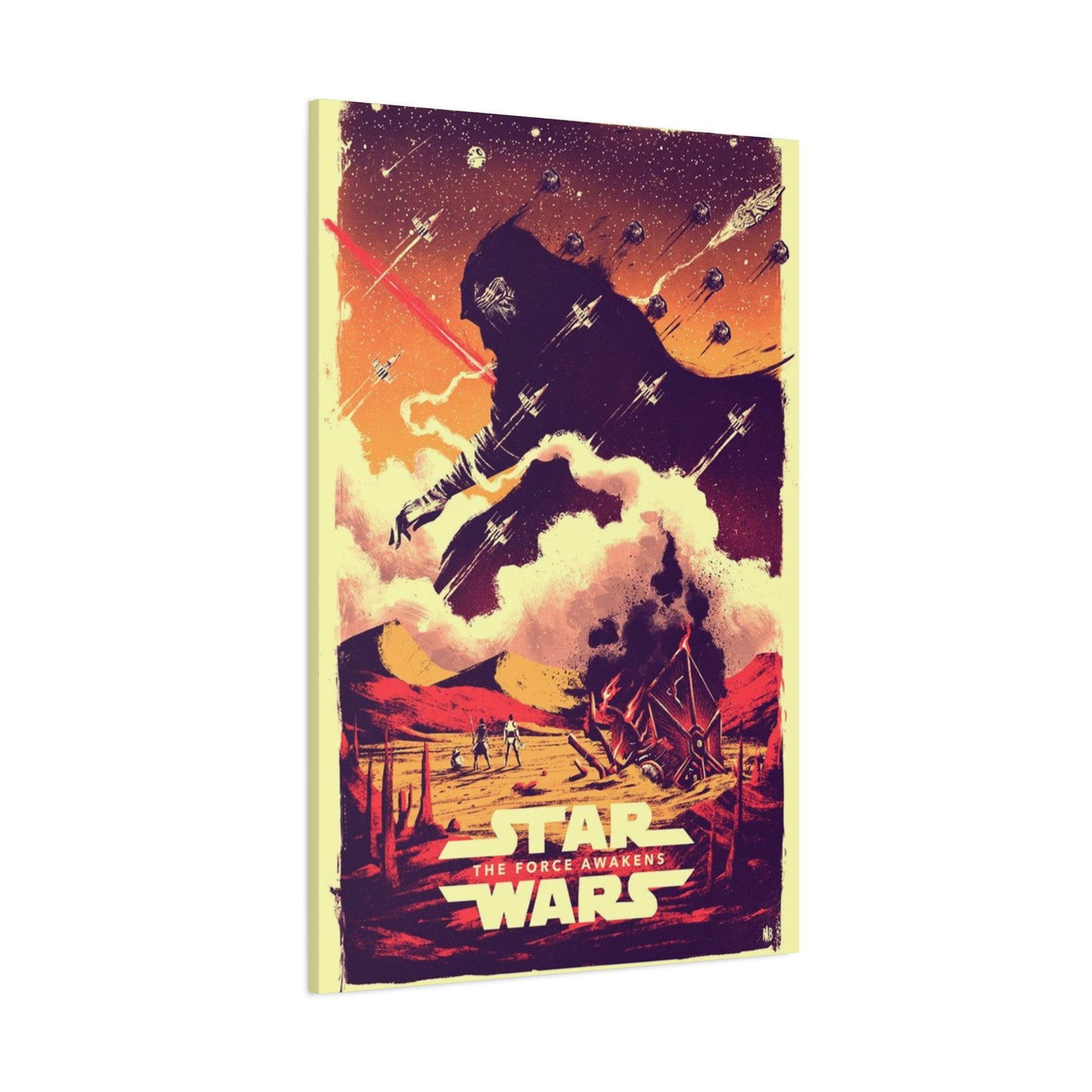 The Force Awaken Poster Wall Art & Canvas Prints