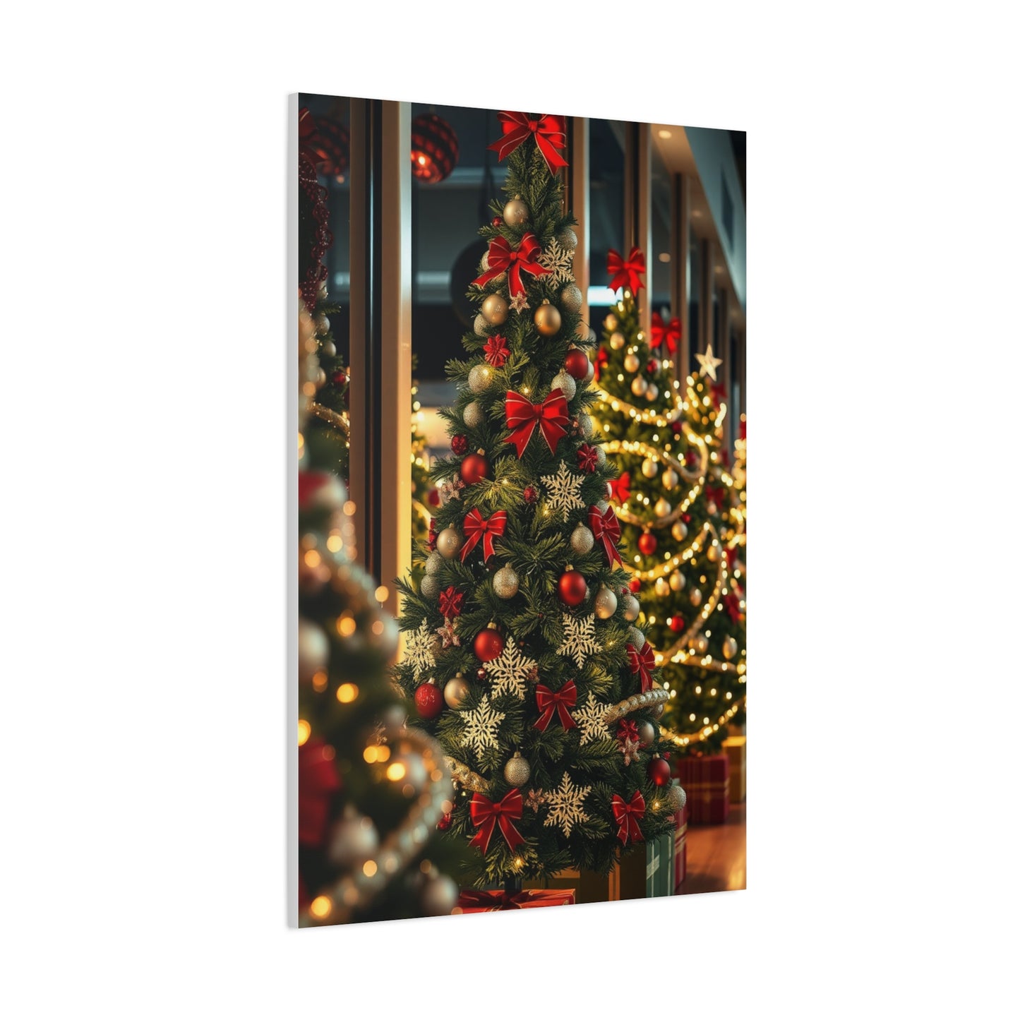 Elite Christmas Trees & Wreath Art Vision Wall Art & Canvas Print