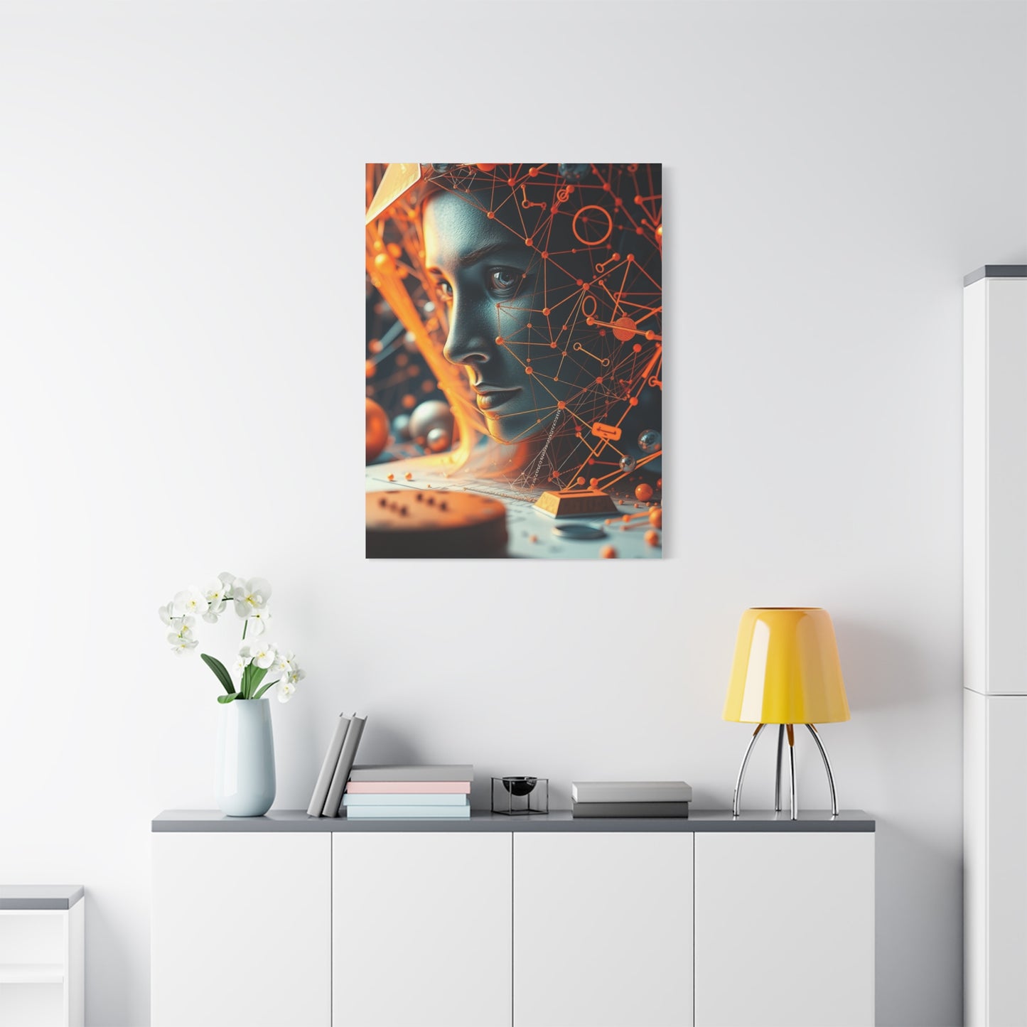 Vision Mathematics Art Art Wall Art & Canvas Print