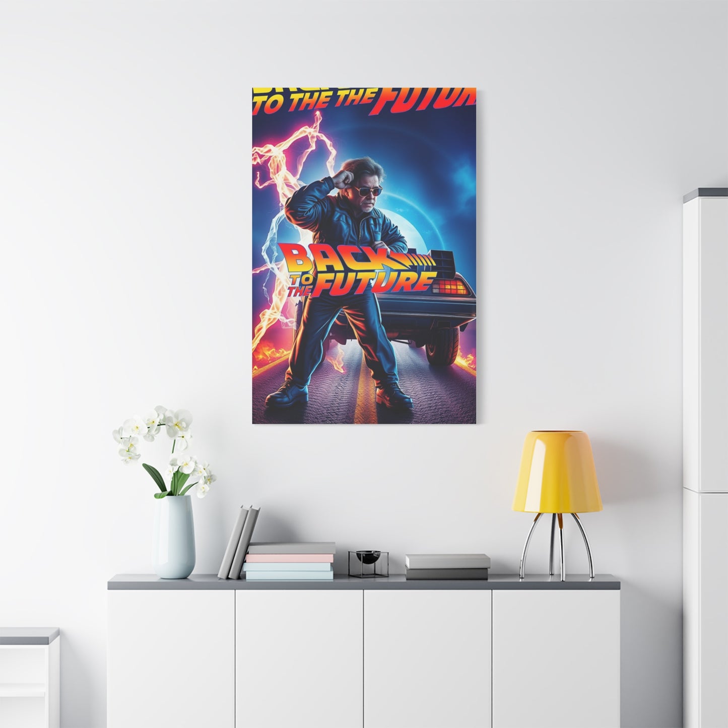 Back to the Future Art Refined Canvas Wall Art & Canvas Print