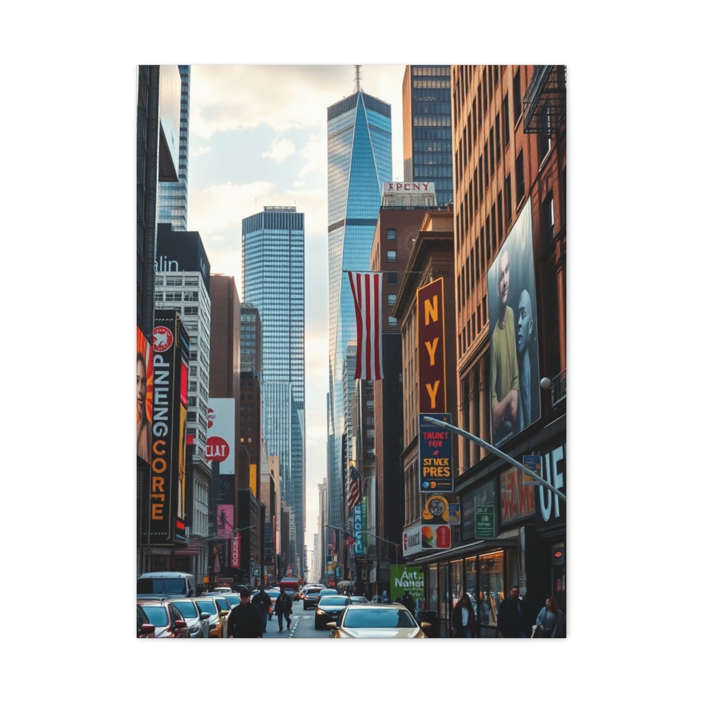 Skyline Reverie Canvas Wall Art & Canvas Print