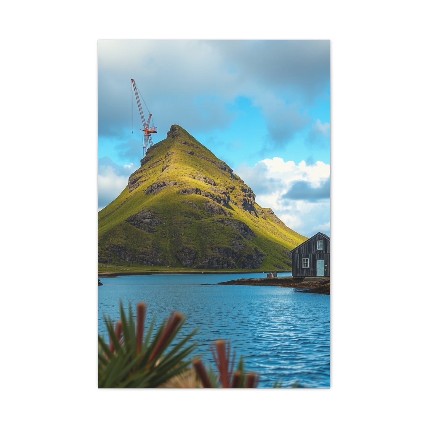 Sapphire Shores of Éire Wall Art & Canvas Print