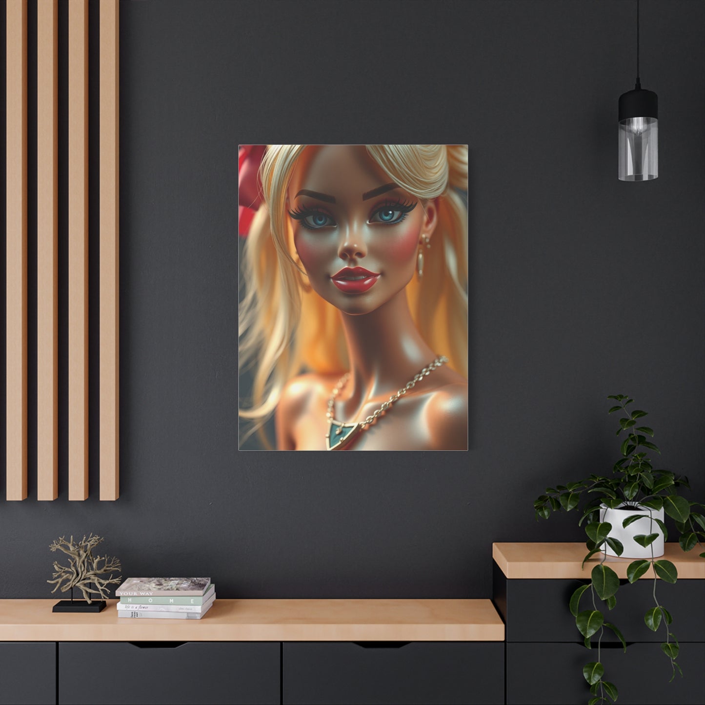 Vision Barbiecore Art Art Wall Art & Canvas Print