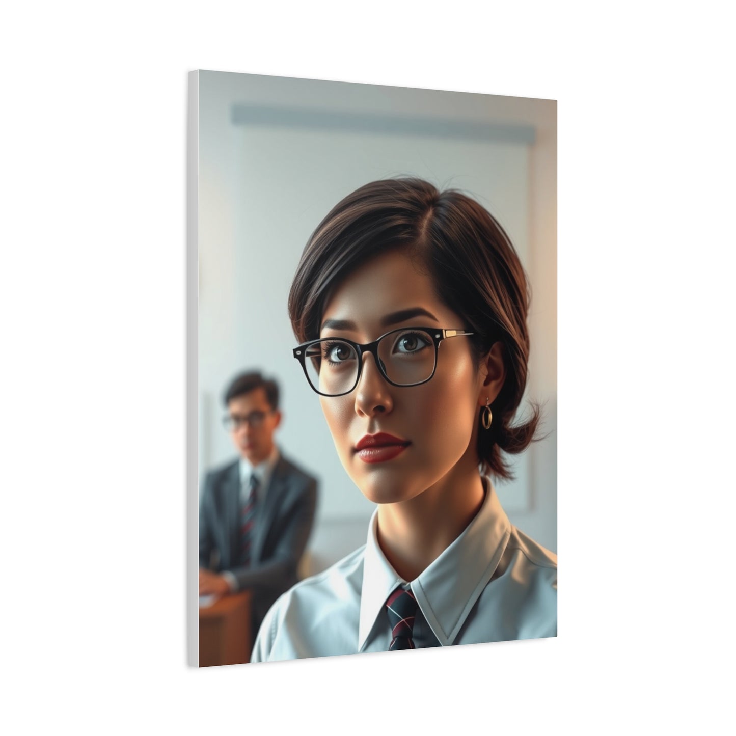 Vision The Office Character Art Art Wall Art & Canvas Print