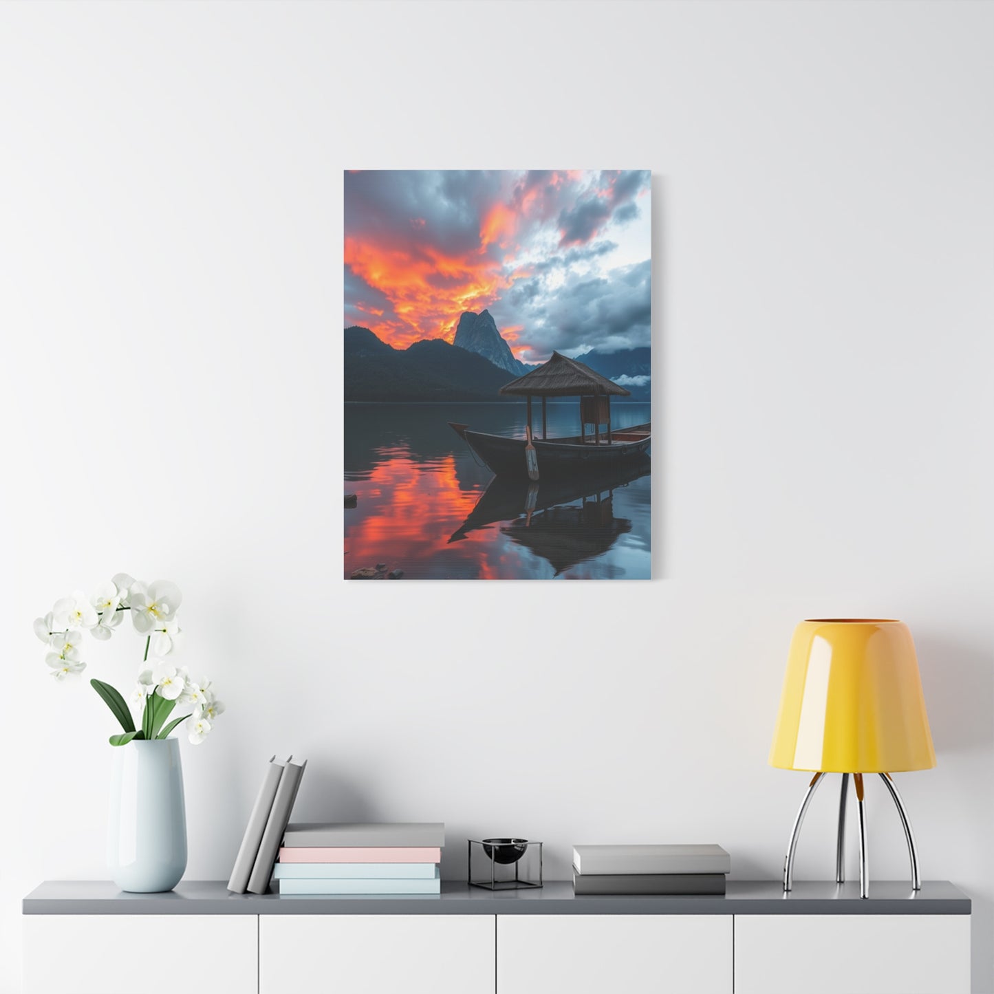 Luminous Ripples Portrait Wall Art & Canvas Print
