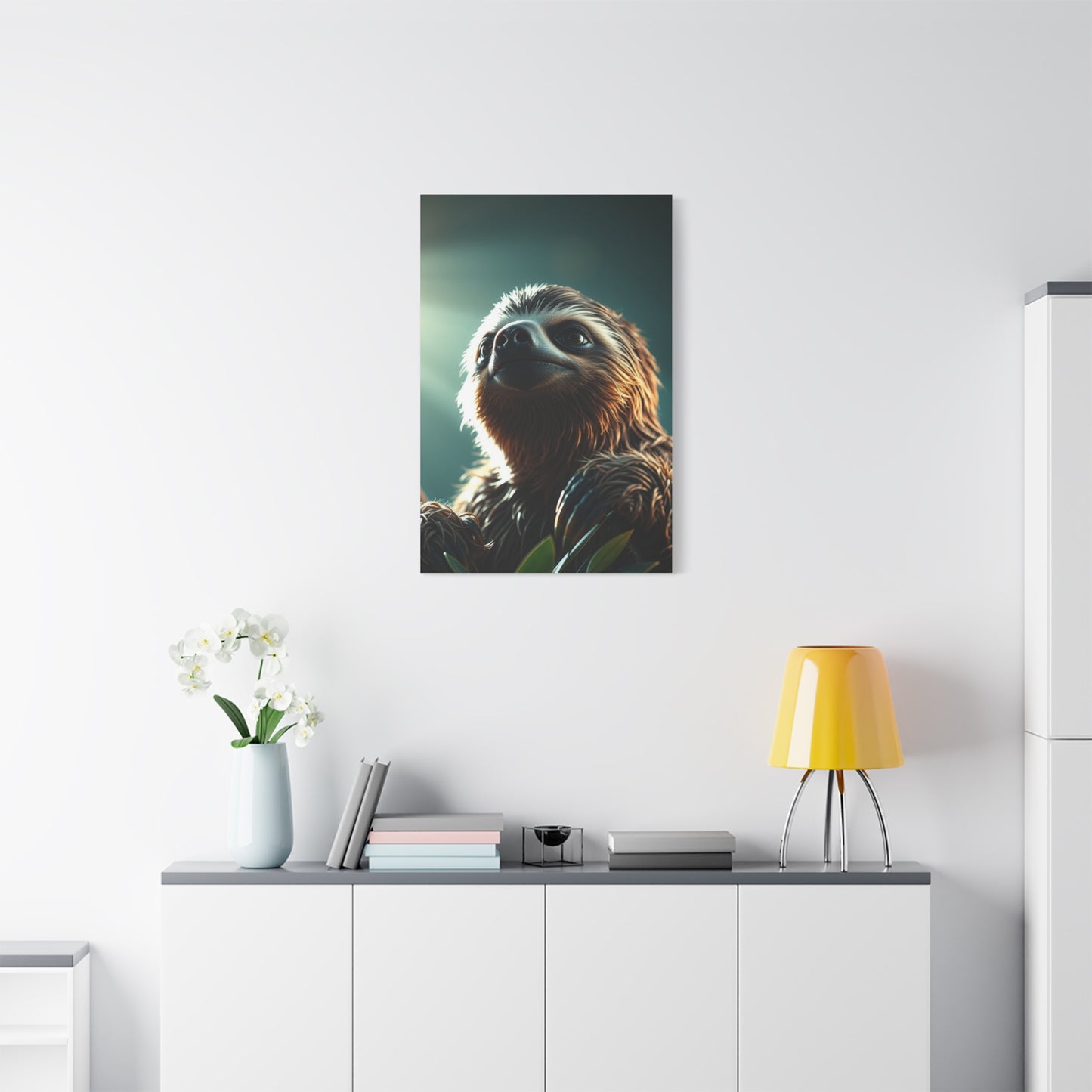 Sloth Art Refined Canvas Wall Art & Canvas Print