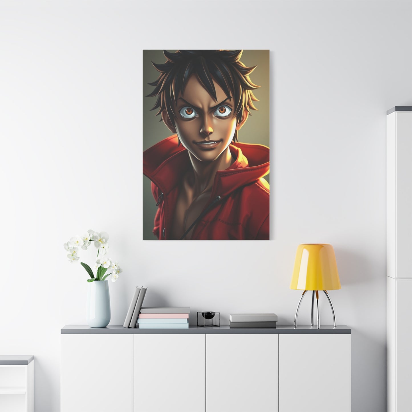 Monkey D. Luffy Art Luxury Canvas Wall Art & Canvas Print