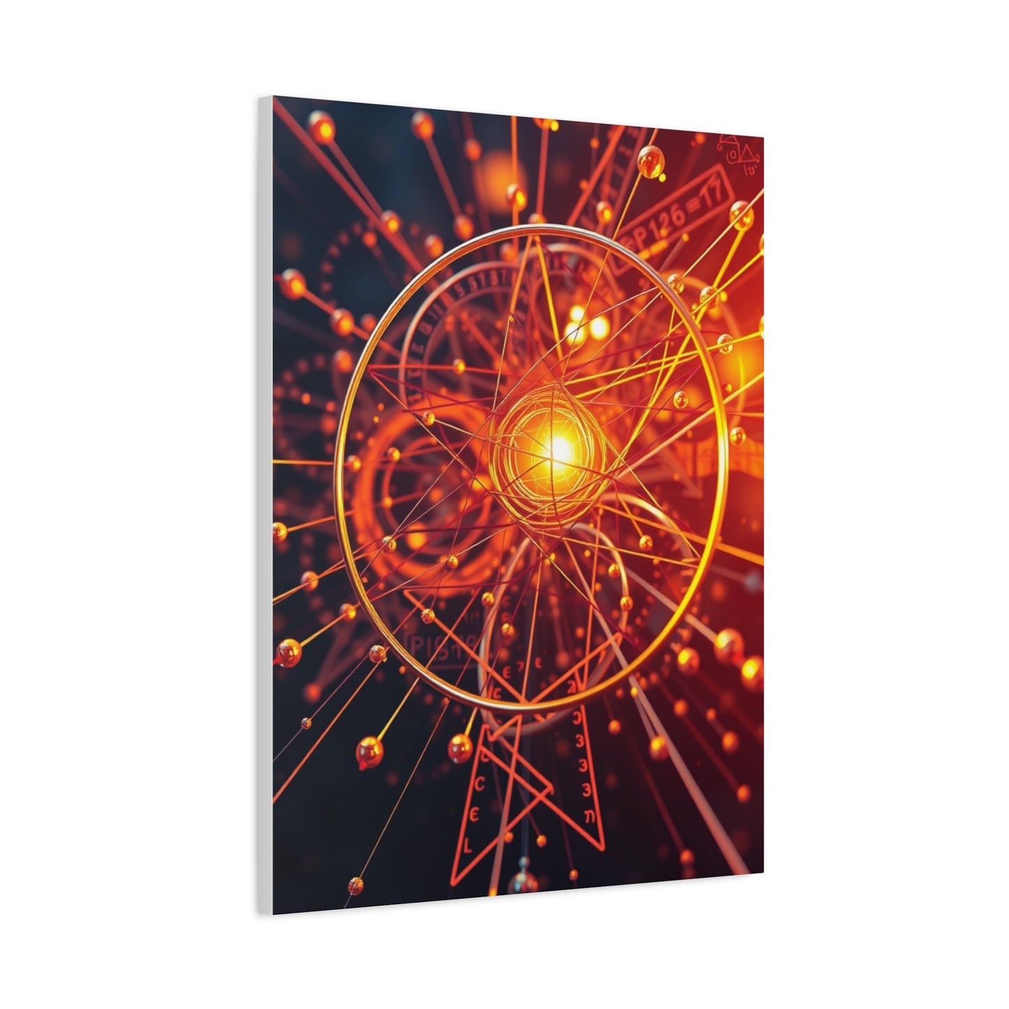 Mathematics Art Refined Canvas Wall Art & Canvas Print