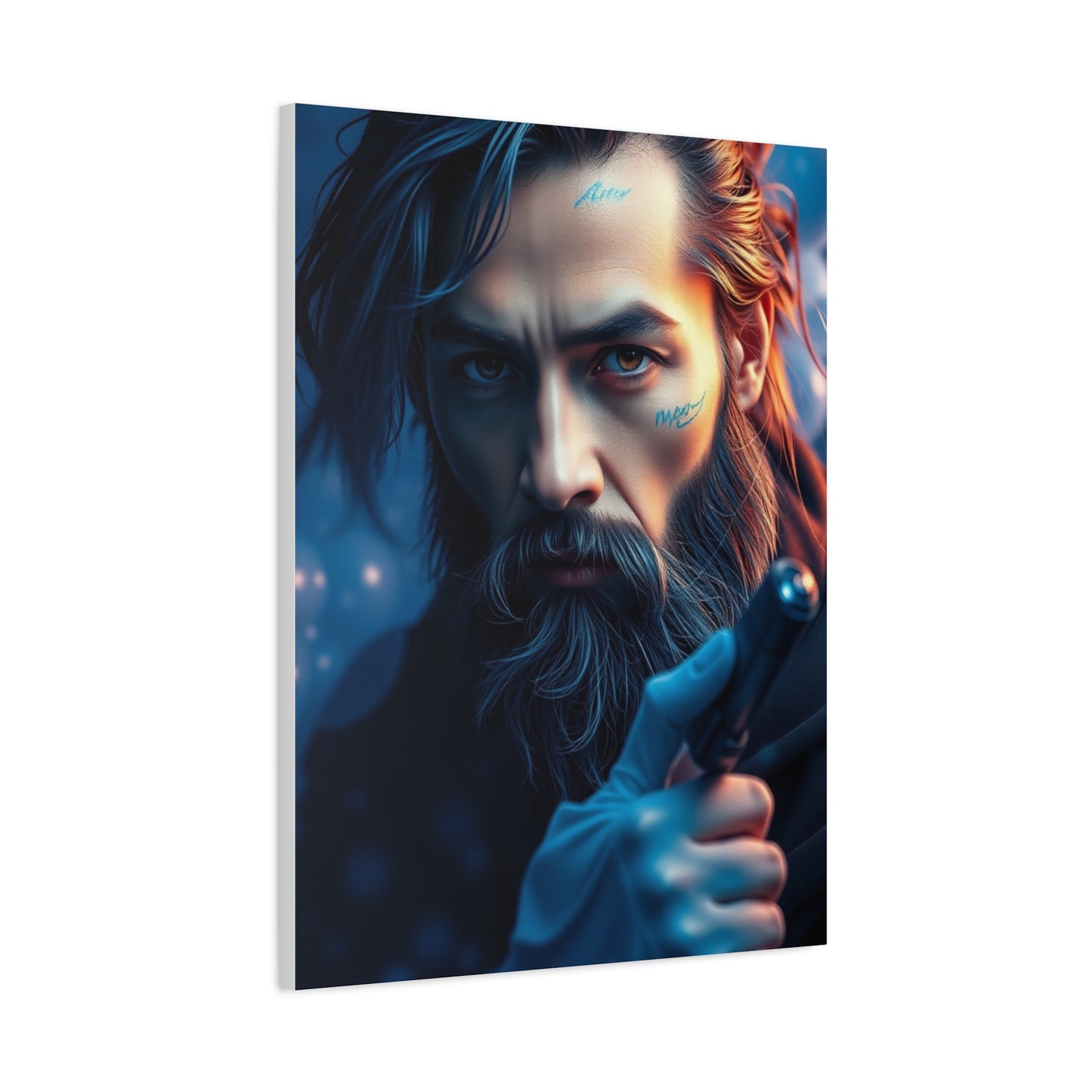 Sapphire Elegance Wall Art Wall Art & Canvas Print