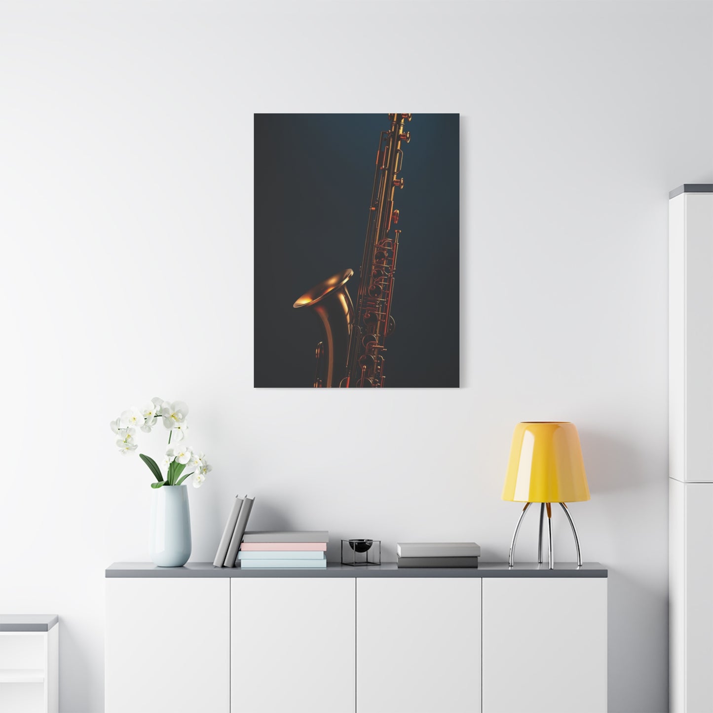 Saxophone Art Supreme Gallery Wall Art & Canvas Print
