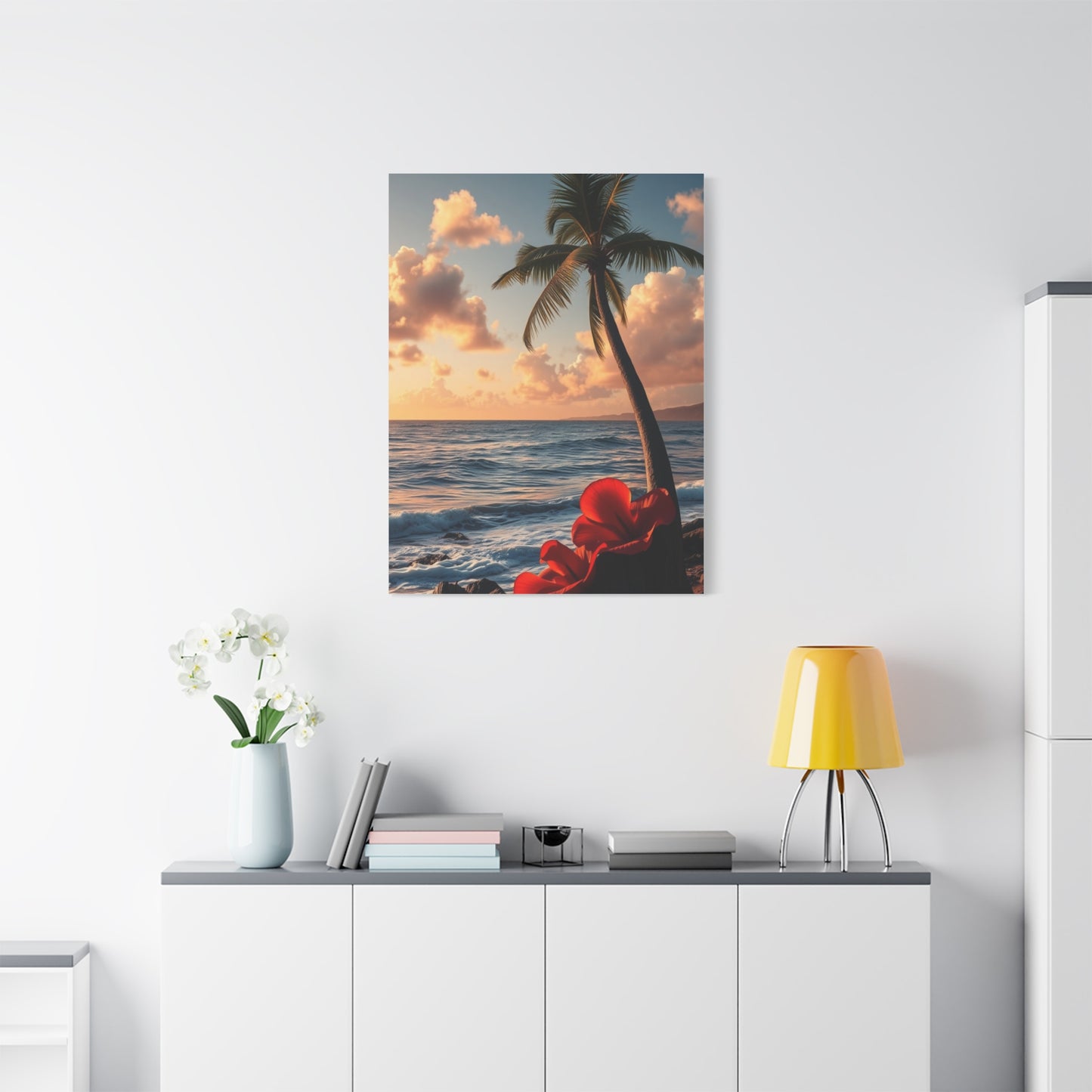 Radiant Sunset Elegance Wall Art & Canvas Print
