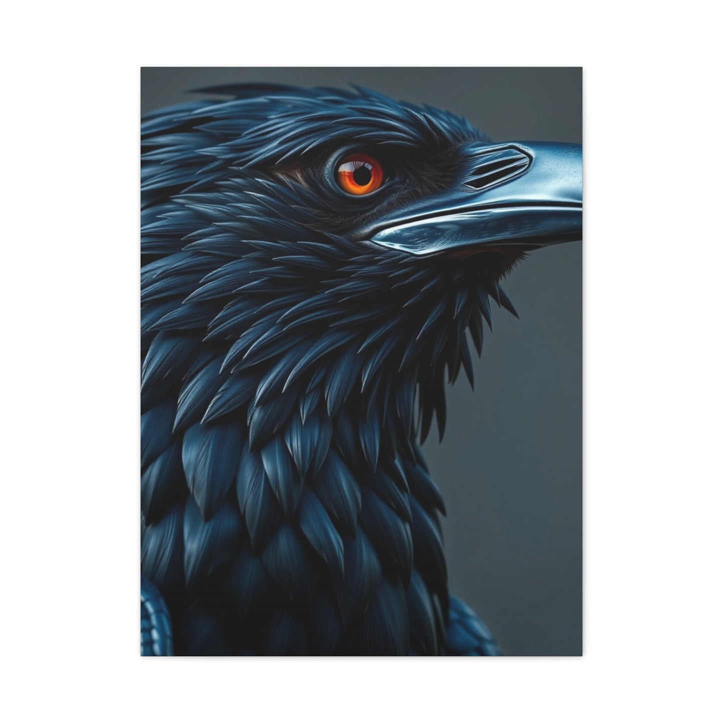 Raven Majesty Canvas wall art & canvas print