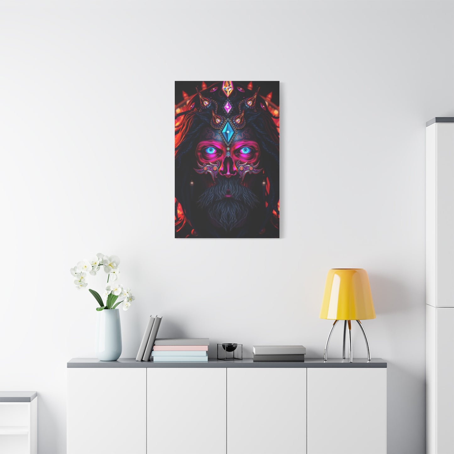 Hypnotic Visionary Tableau Wall Art & Canvas Print