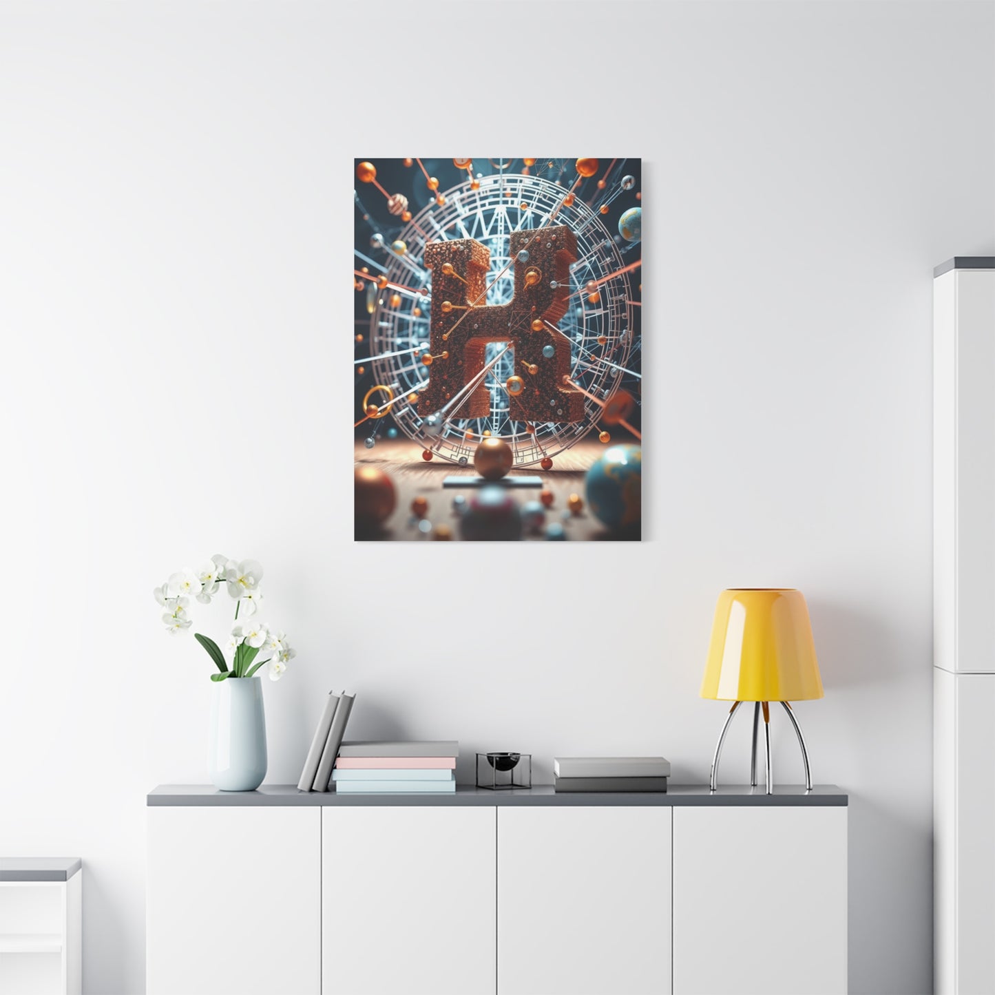 Elite Mathematics Art Vision Wall Art & Canvas Print
