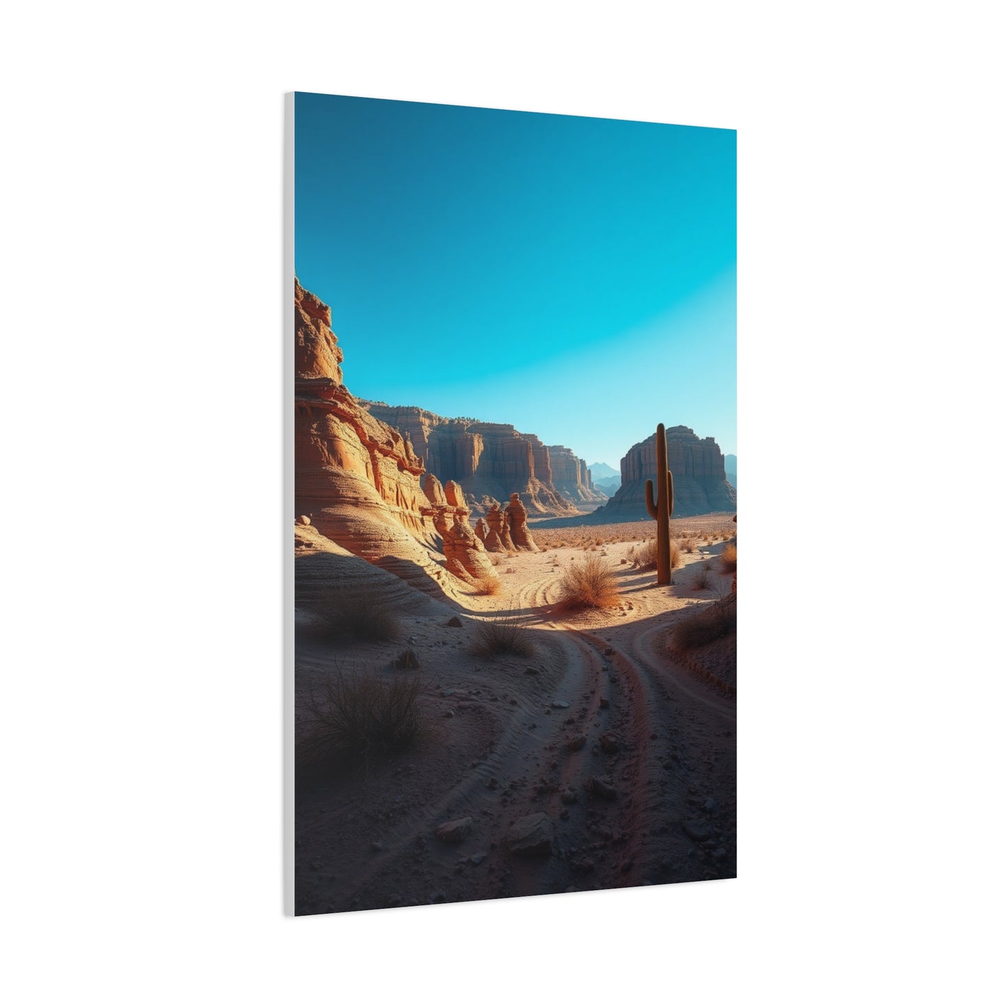 Sienna Horizon Painting Wall Art & Canvas Print
