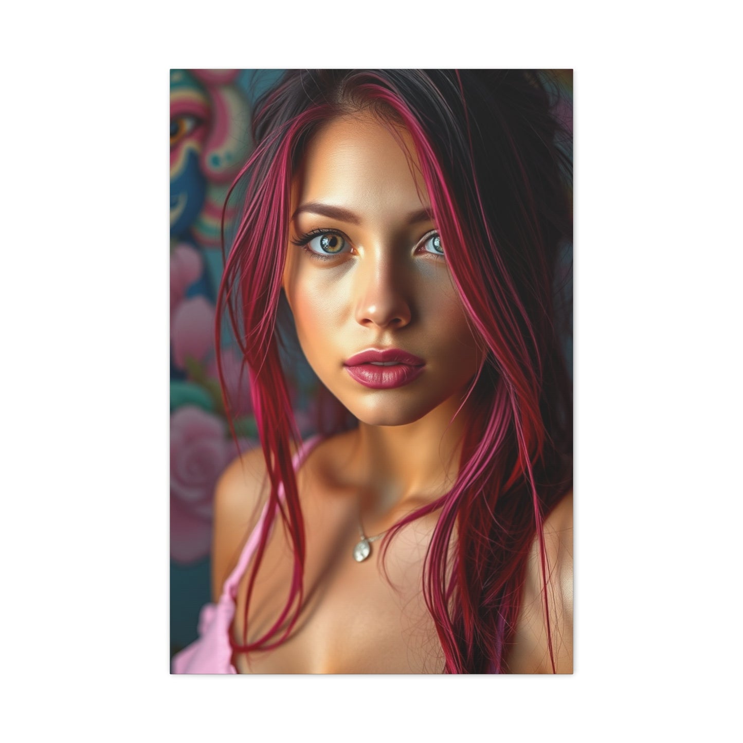 Pink Opulence Canvas Wall Art & Canvas Print