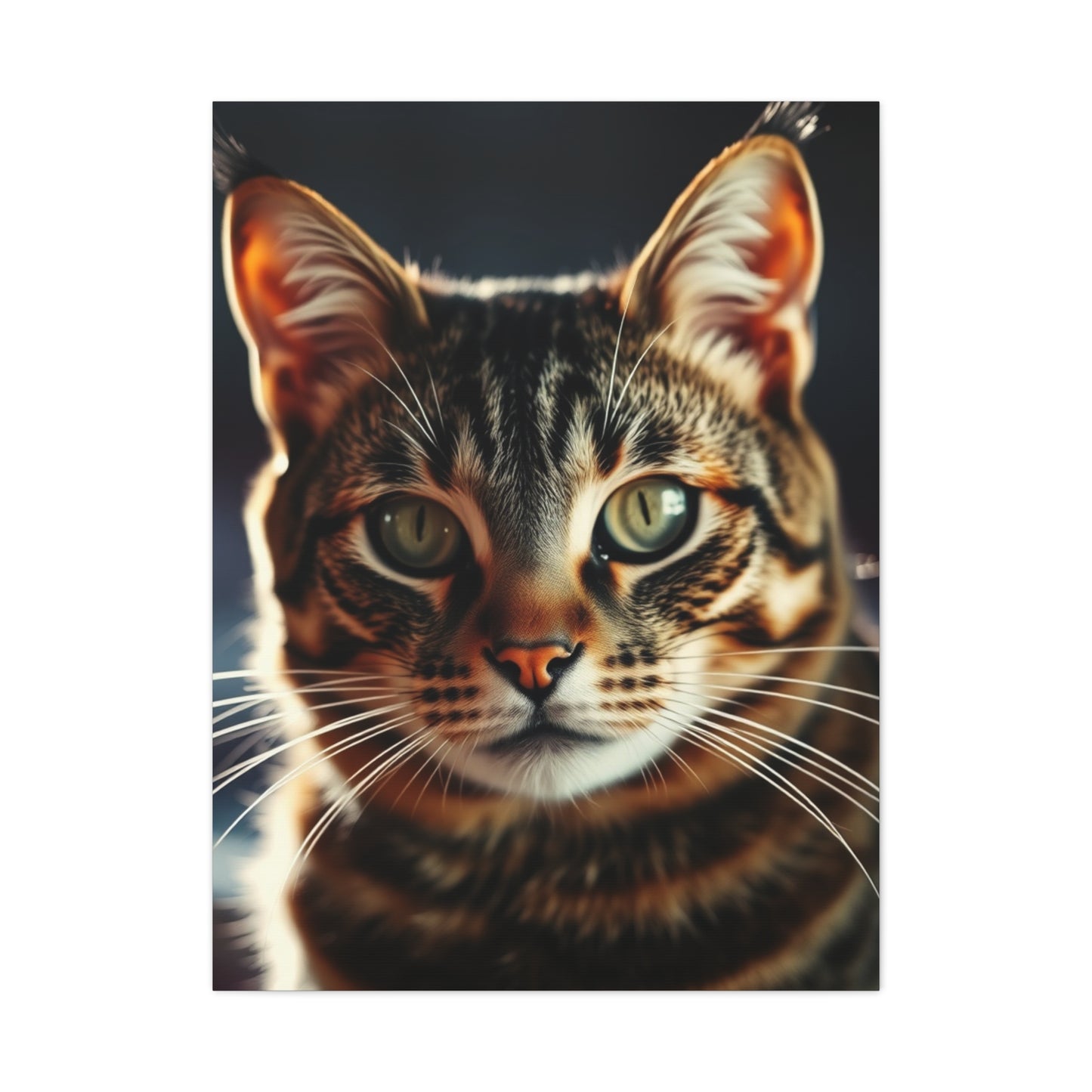 Elite Tabby Cat Art Vision Wall Art & Canvas Print