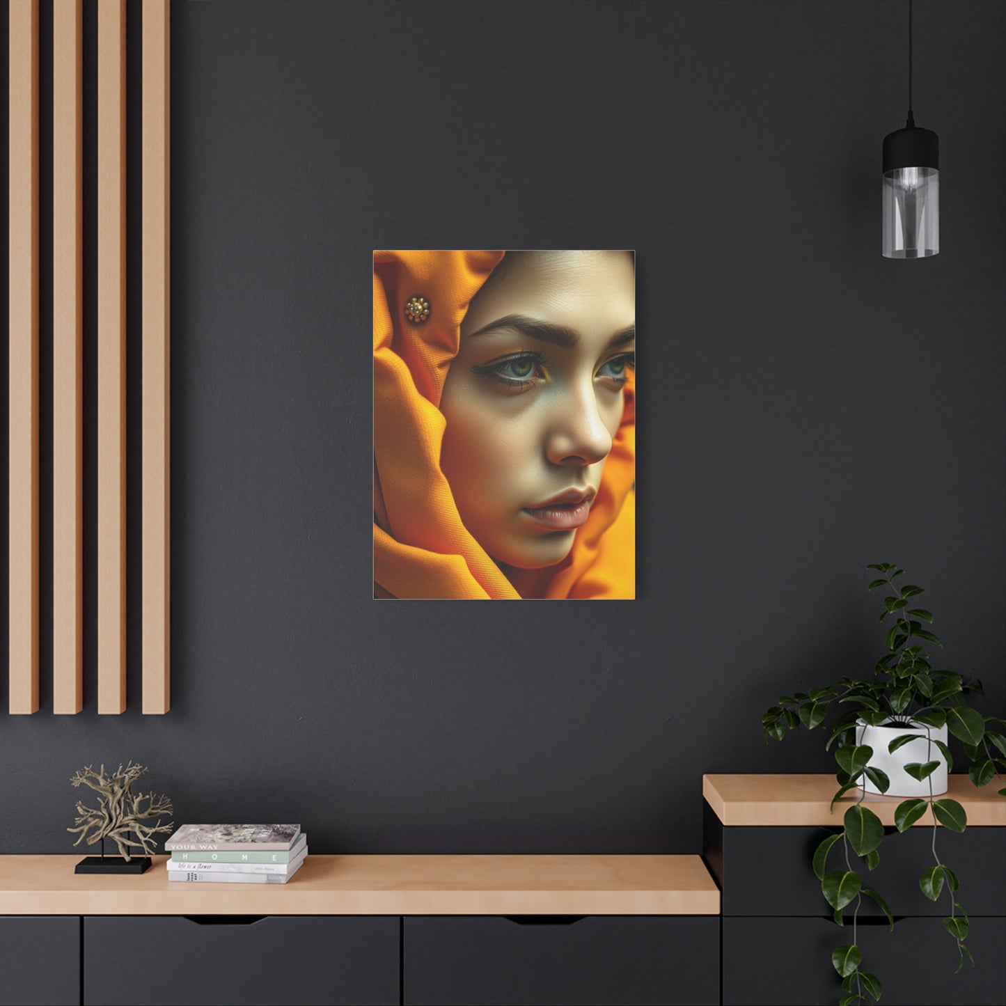 Amber Luminescence Masterpiece Wall Art & Canvas Print