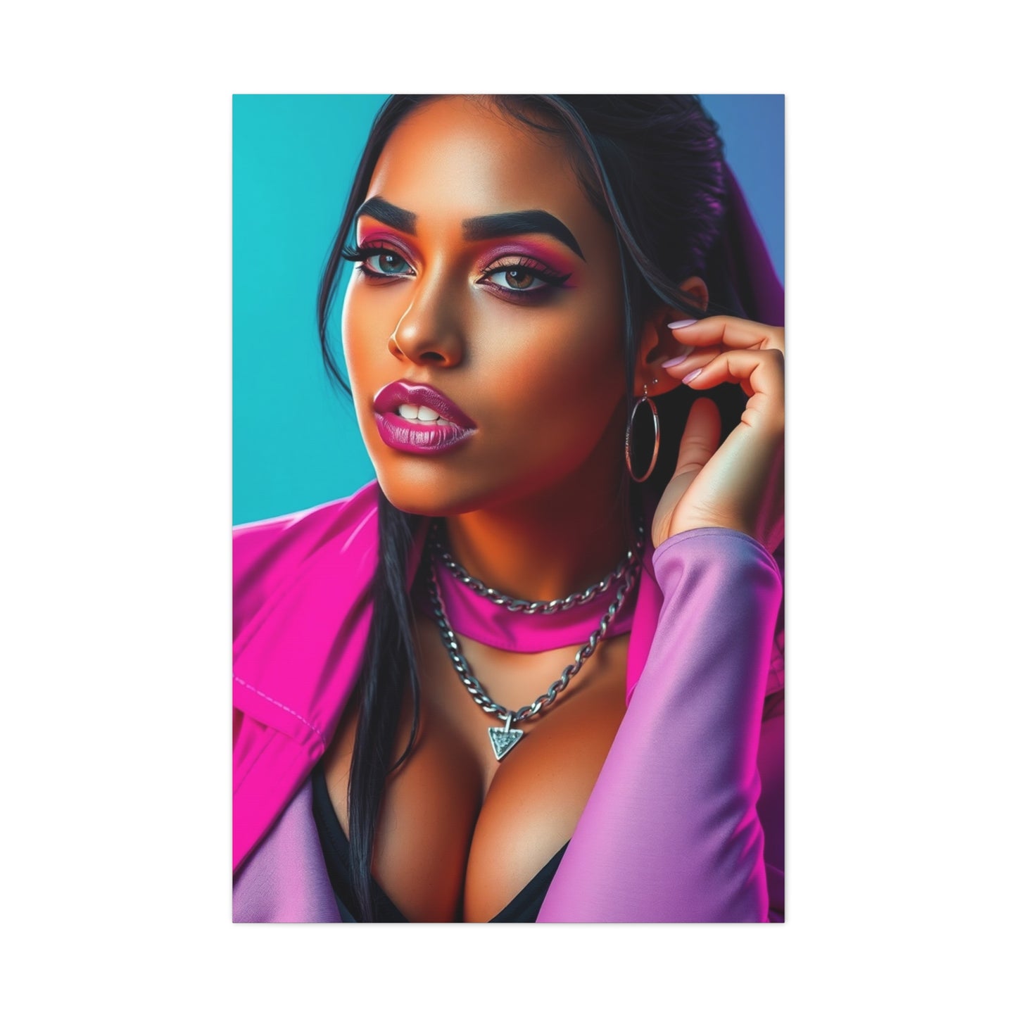 Elite Aaliyah Art Vision Wall Art & Canvas Print