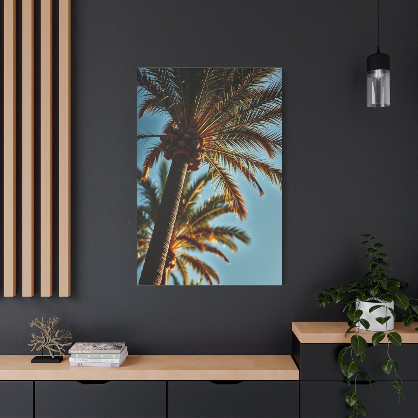 Majestic Palms Artwork Wall Art & Canvas Print
