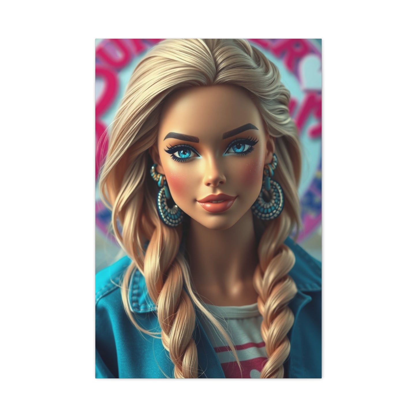Barbiecore Art Refined Canvas Wall Art & Canvas Print
