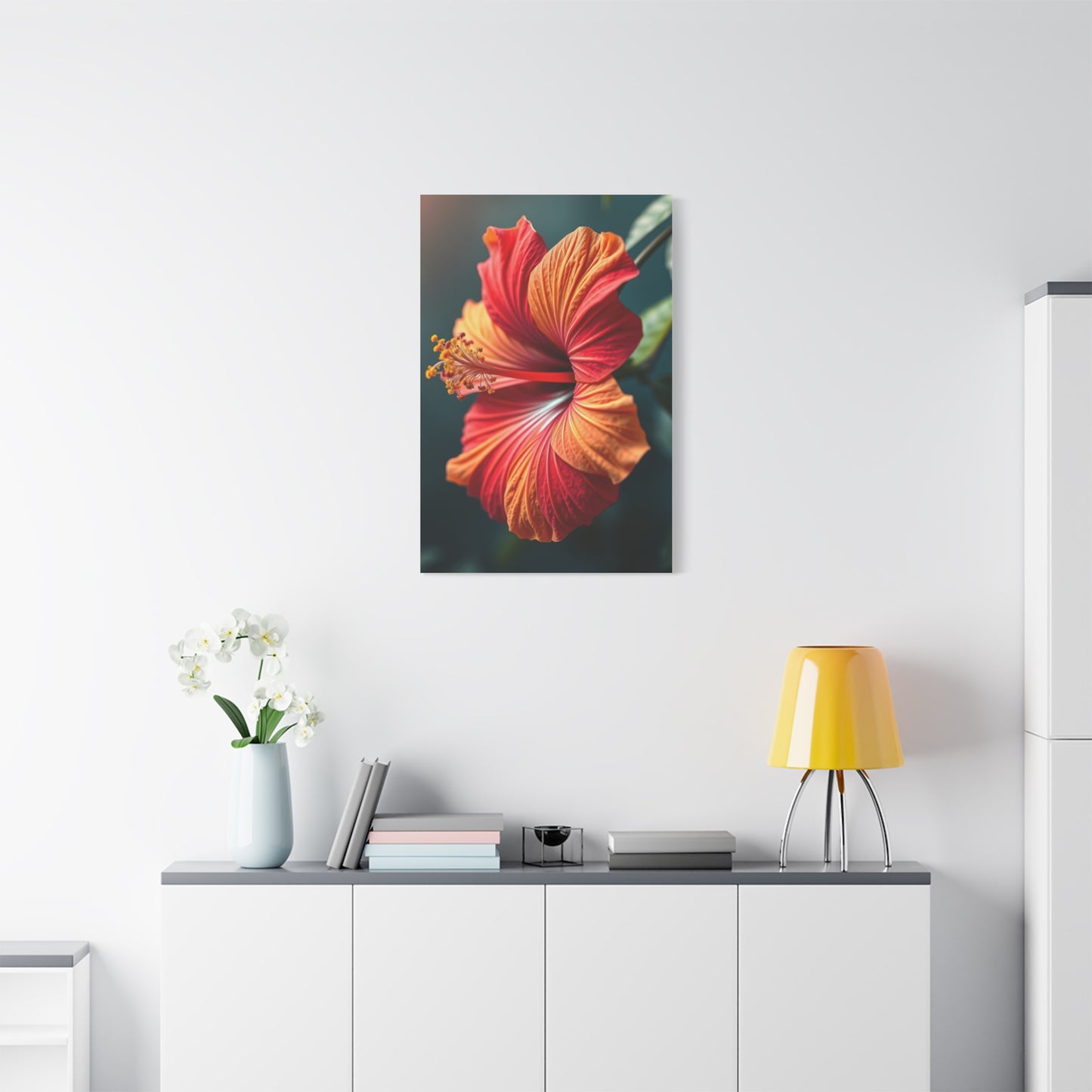 Supreme Hibiscus Flower Art Collection Wall Art & Canvas Print