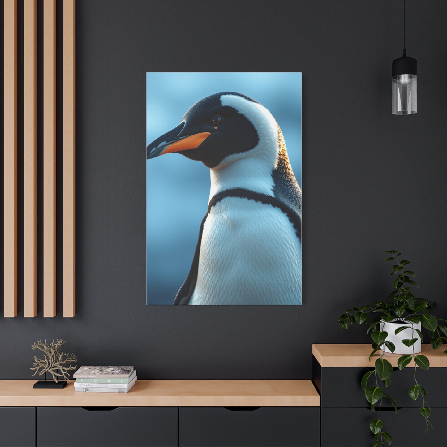 Penguin Art Luxury Canvas Wall Art & Canvas Print