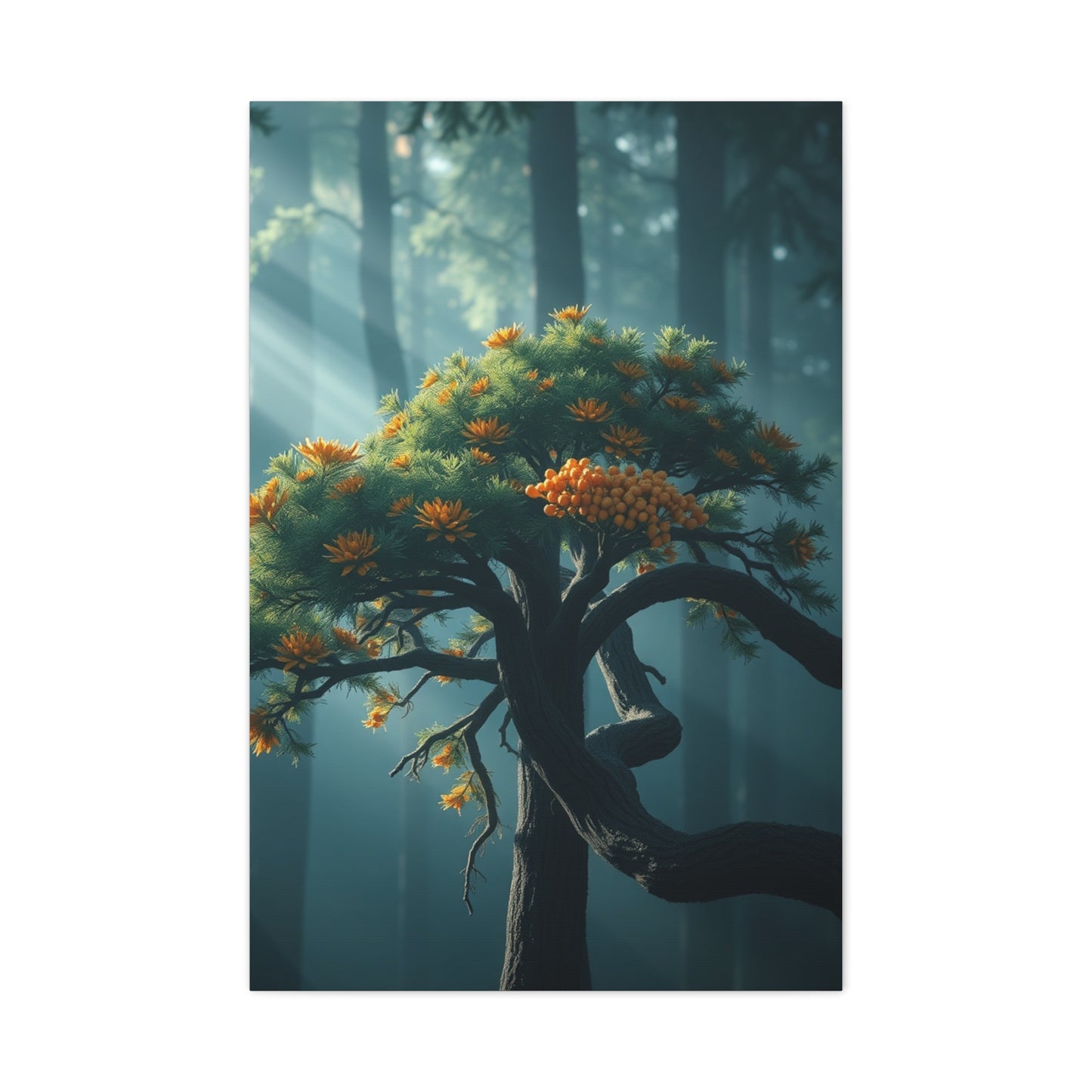 Rustic Grandeur Painting Wall Art & Canvas Print