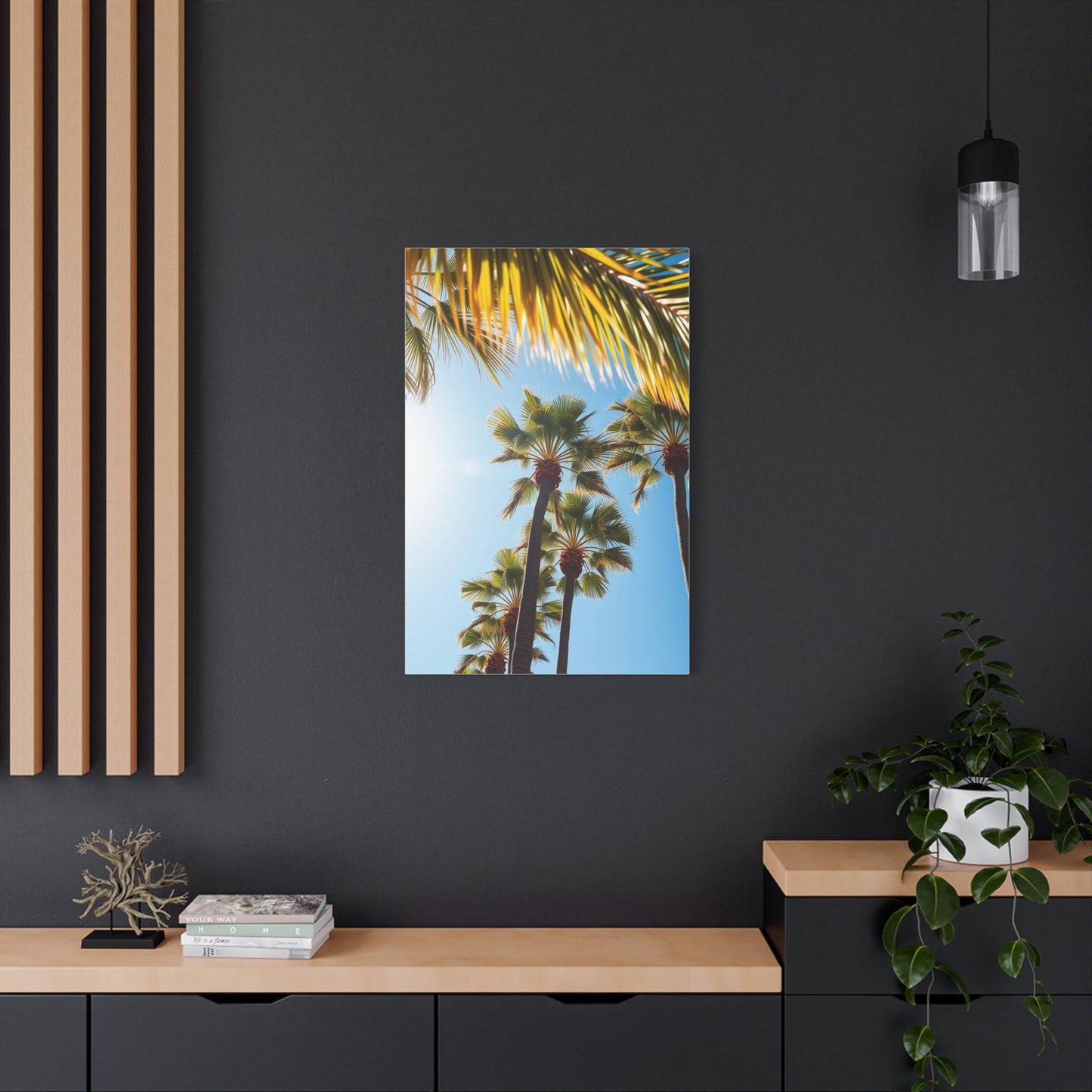 Palms of Paradise Canvas Wall Art & Canvas Print