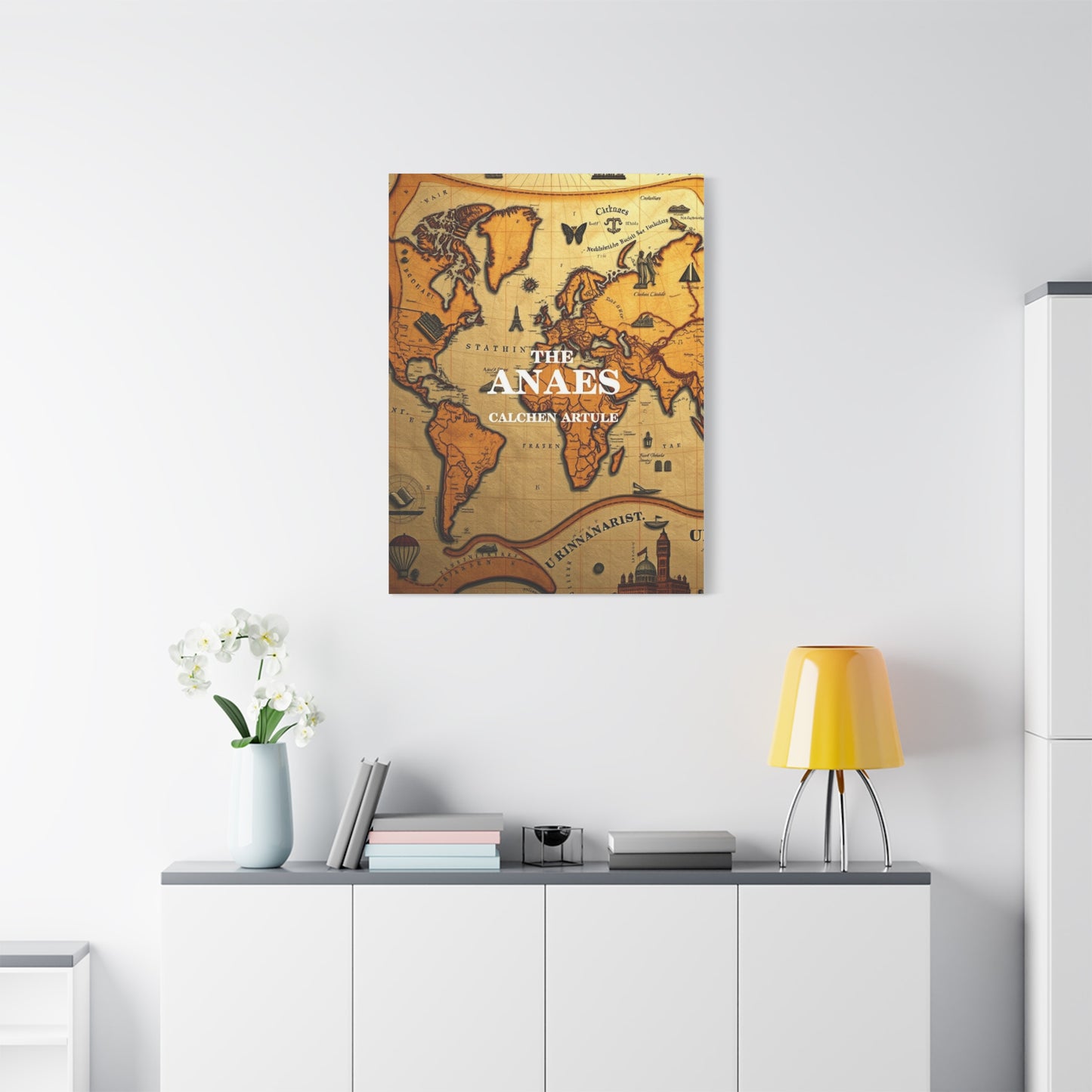 Antique Maps Art Supreme Canvas Wall Art & Canvas Print