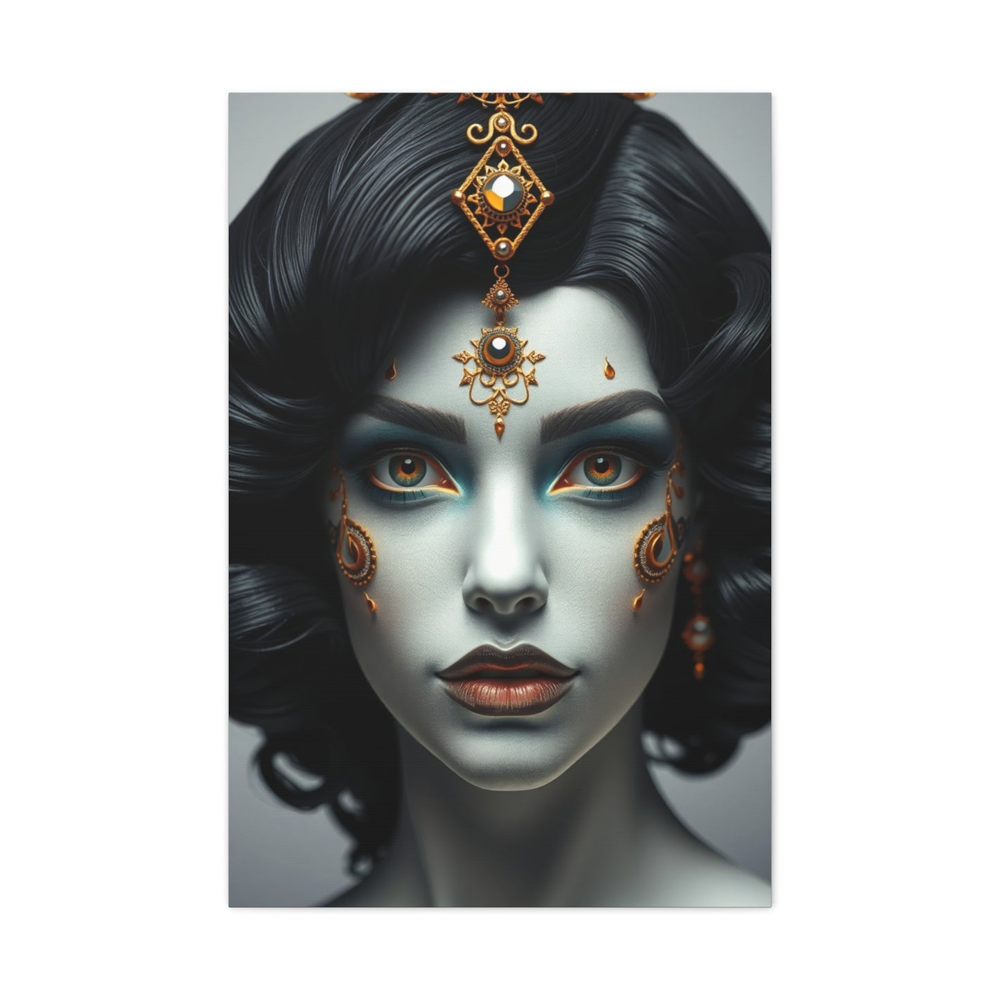 Black White and Gold Art Refined Canvas Wall Art & Canvas Print